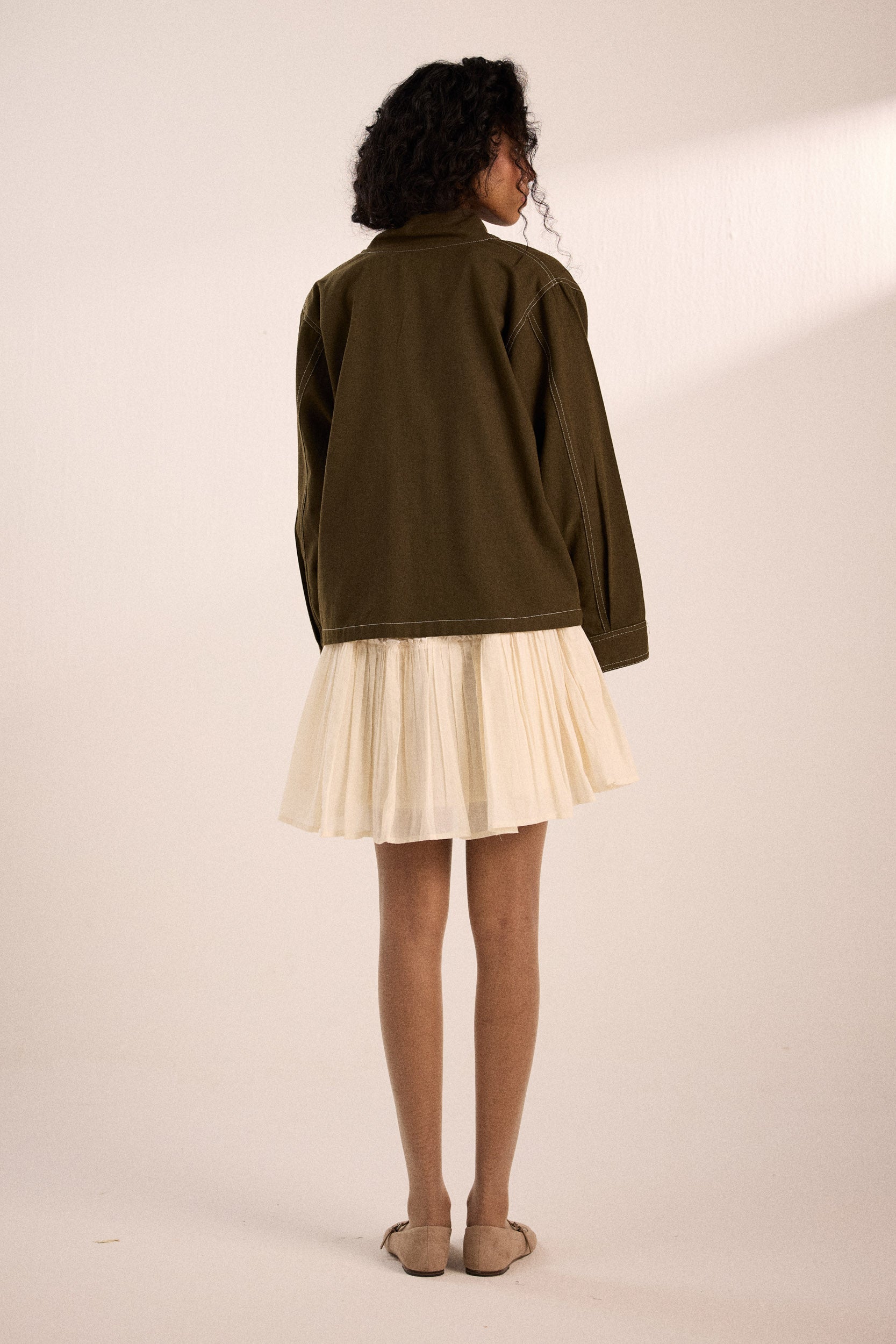 Sage flora jacket