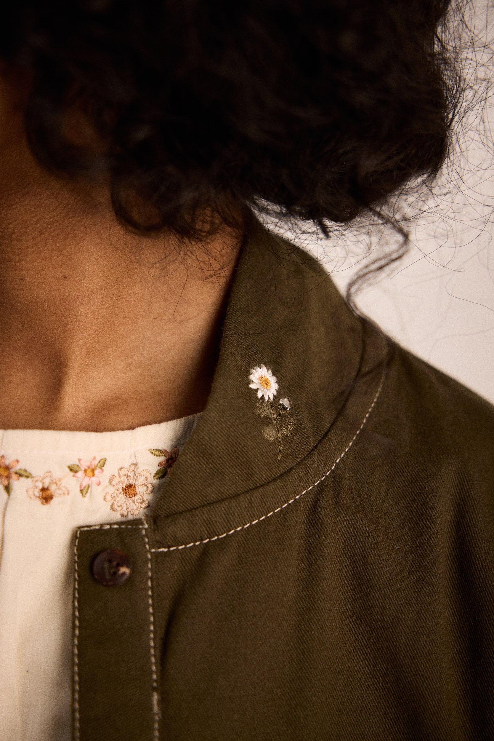 Sage flora jacket