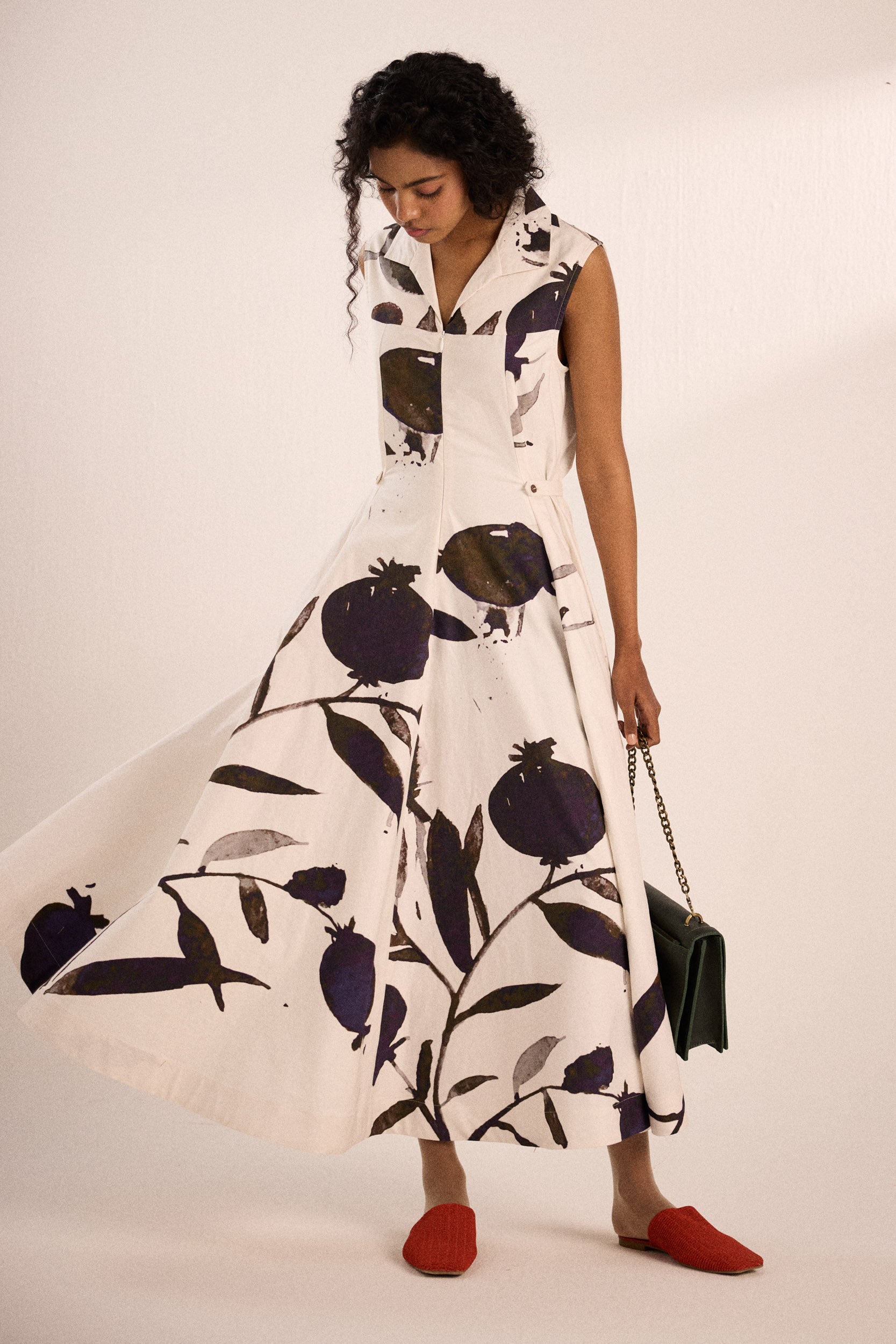 Ink and Ivory dress