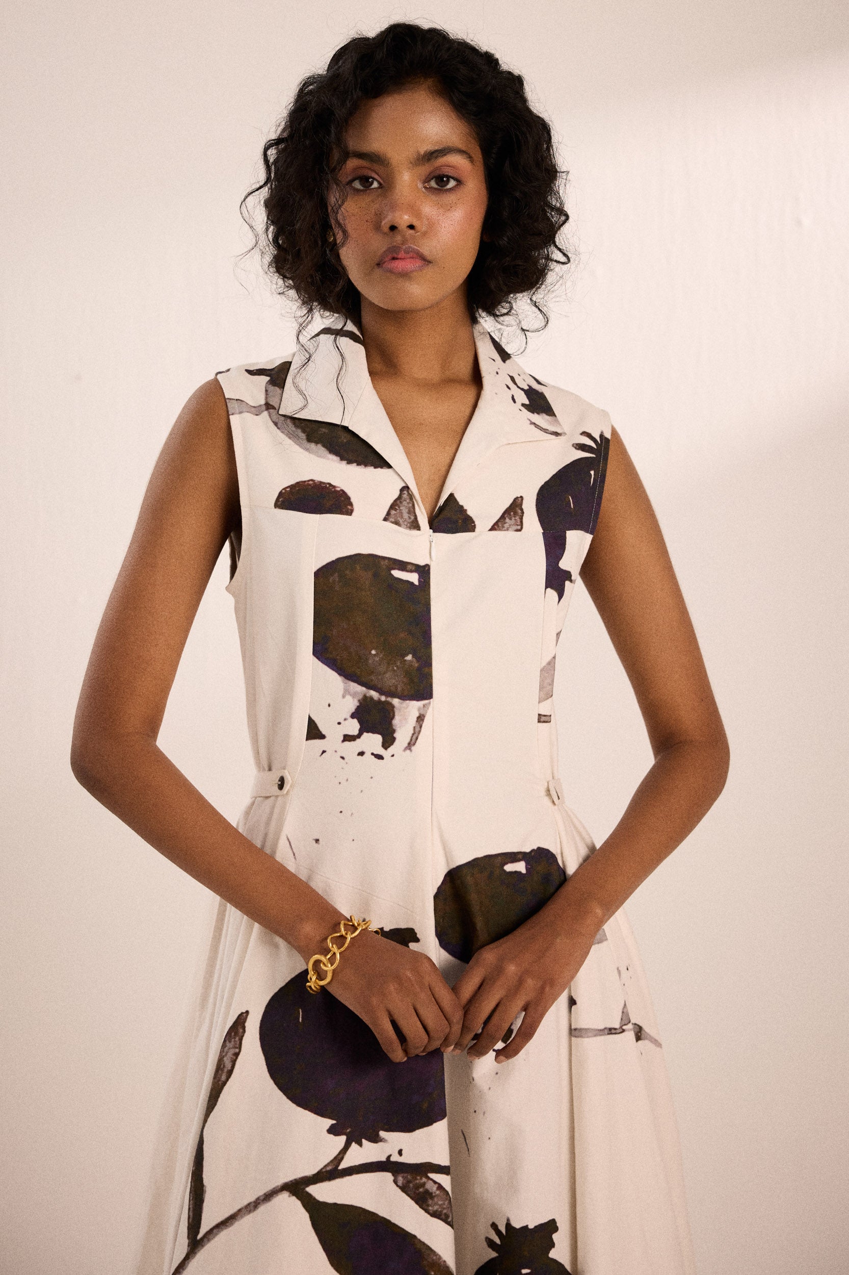 Ink and Ivory dress