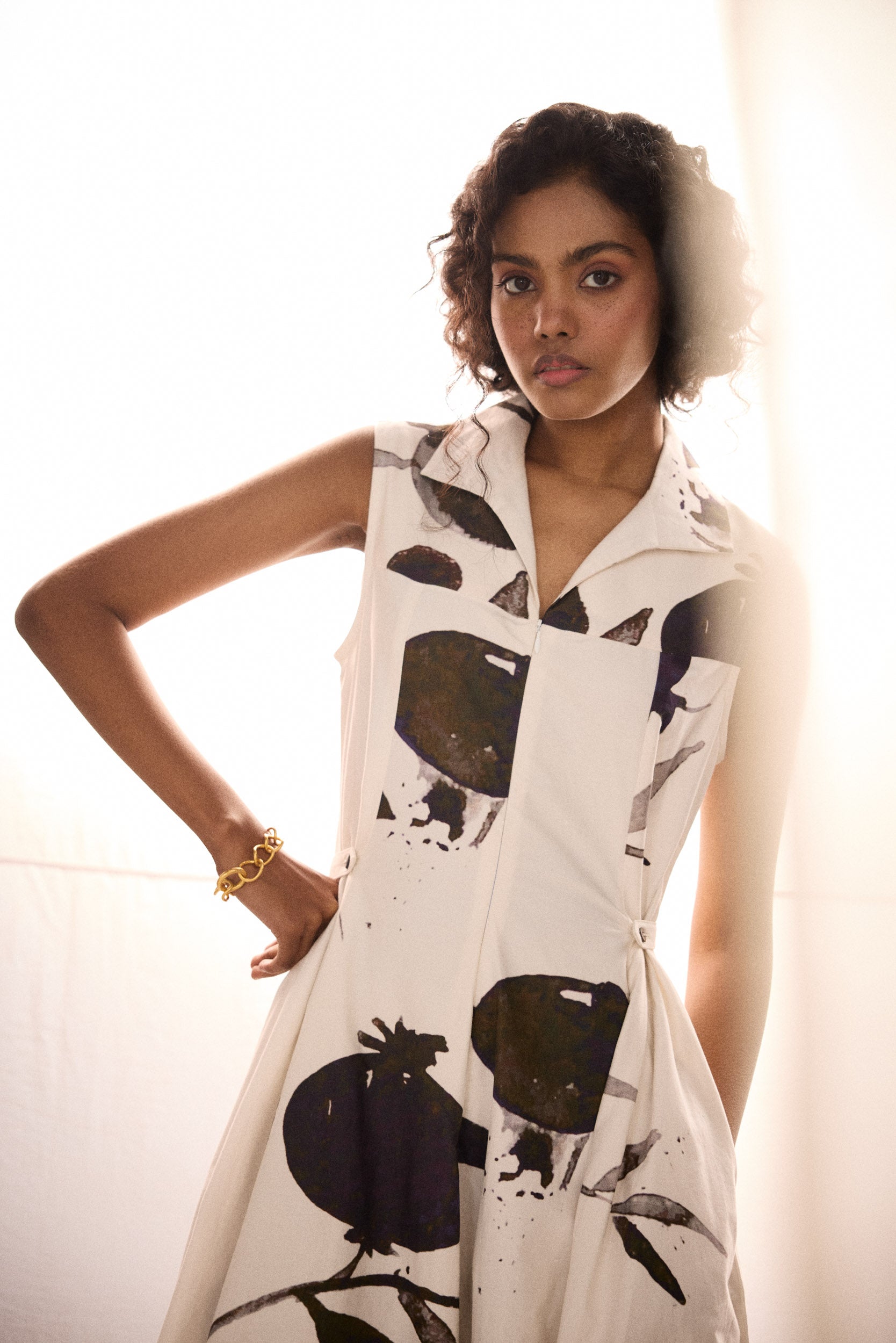 Ink and Ivory dress