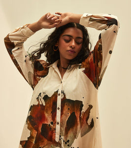 Myna shirt dress - Khara Kapas