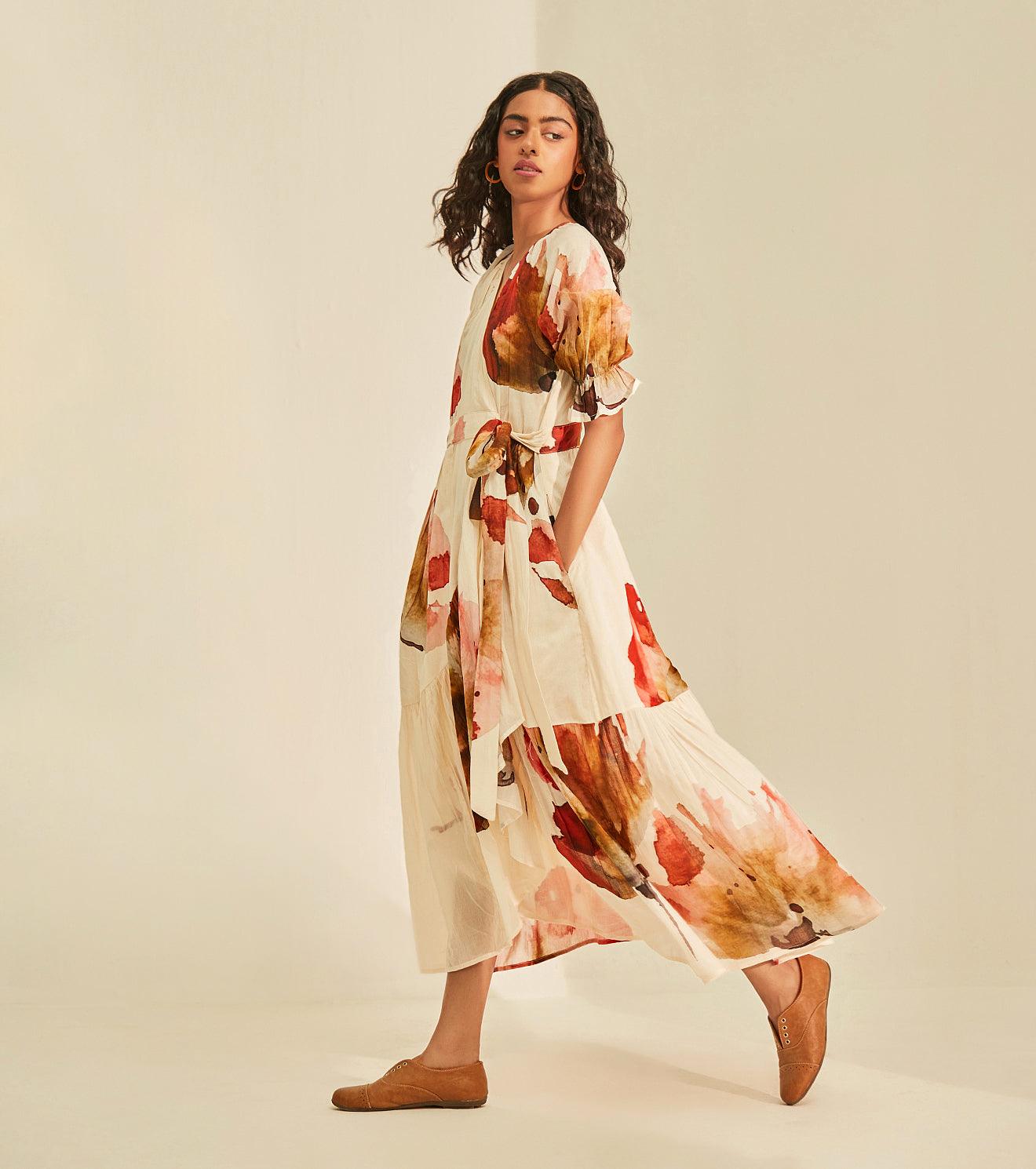 Wild Poppy Wrap - Khara Kapas