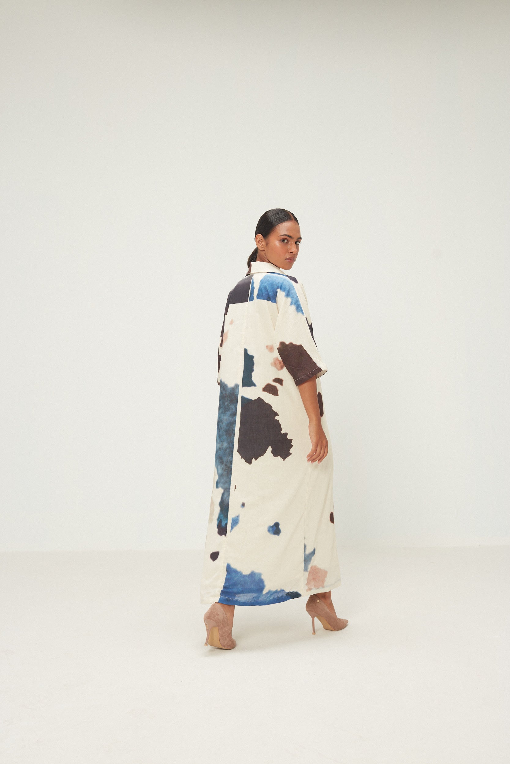 Dapple Shirt Dress