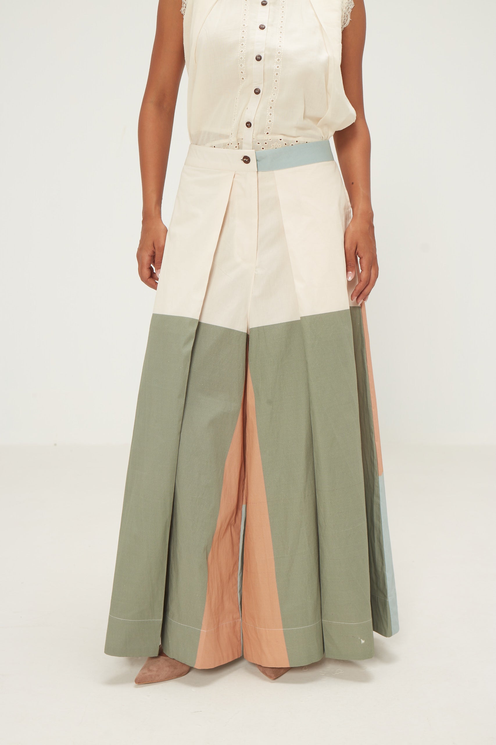 Teal Dune Pants