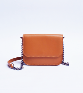 Mocha mini crossbody - Khara Kapas