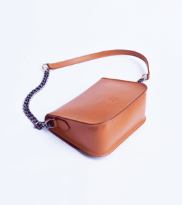 Mocha mini crossbody - Khara Kapas