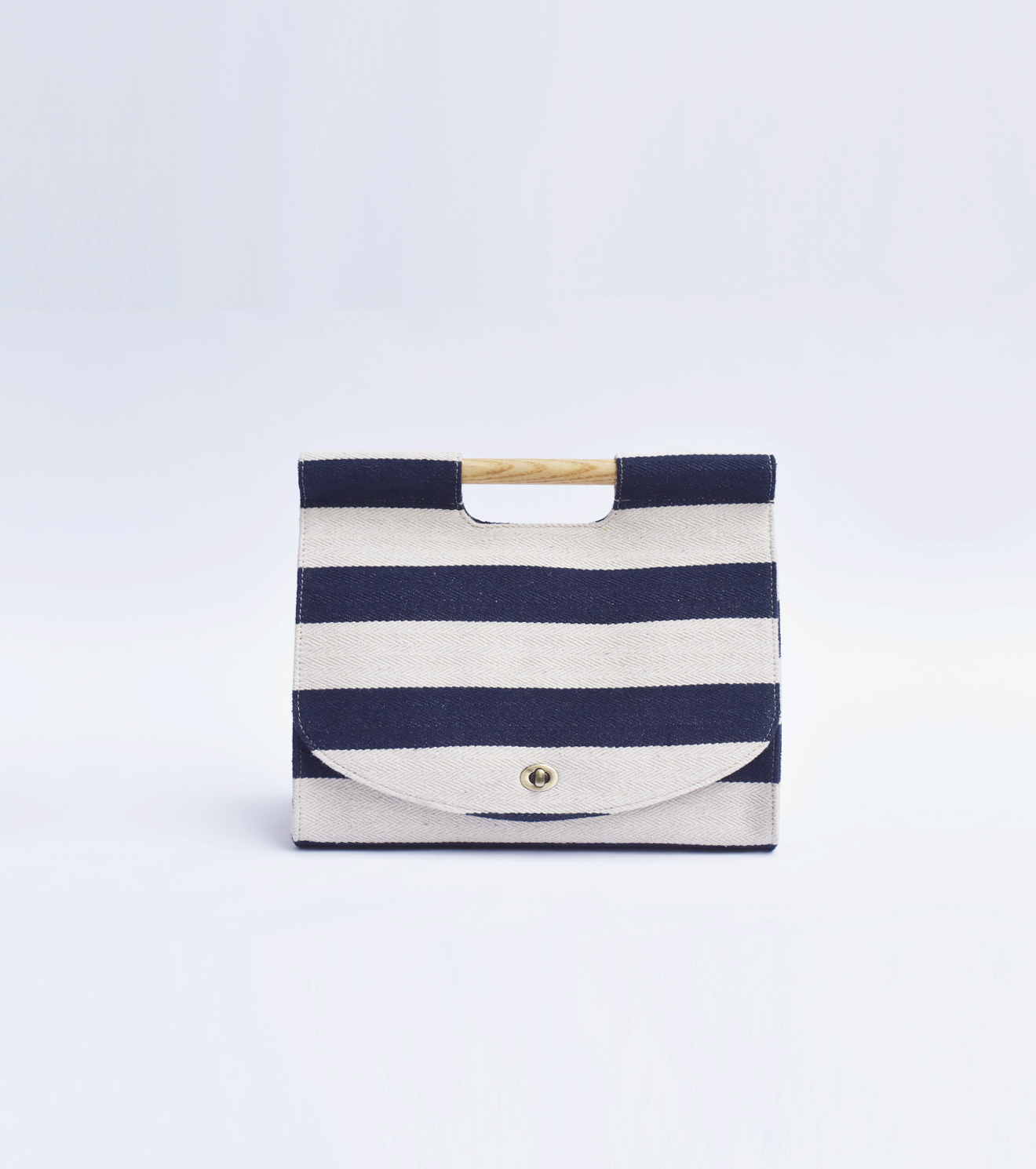 Nautical mini briefcase - Khara Kapas