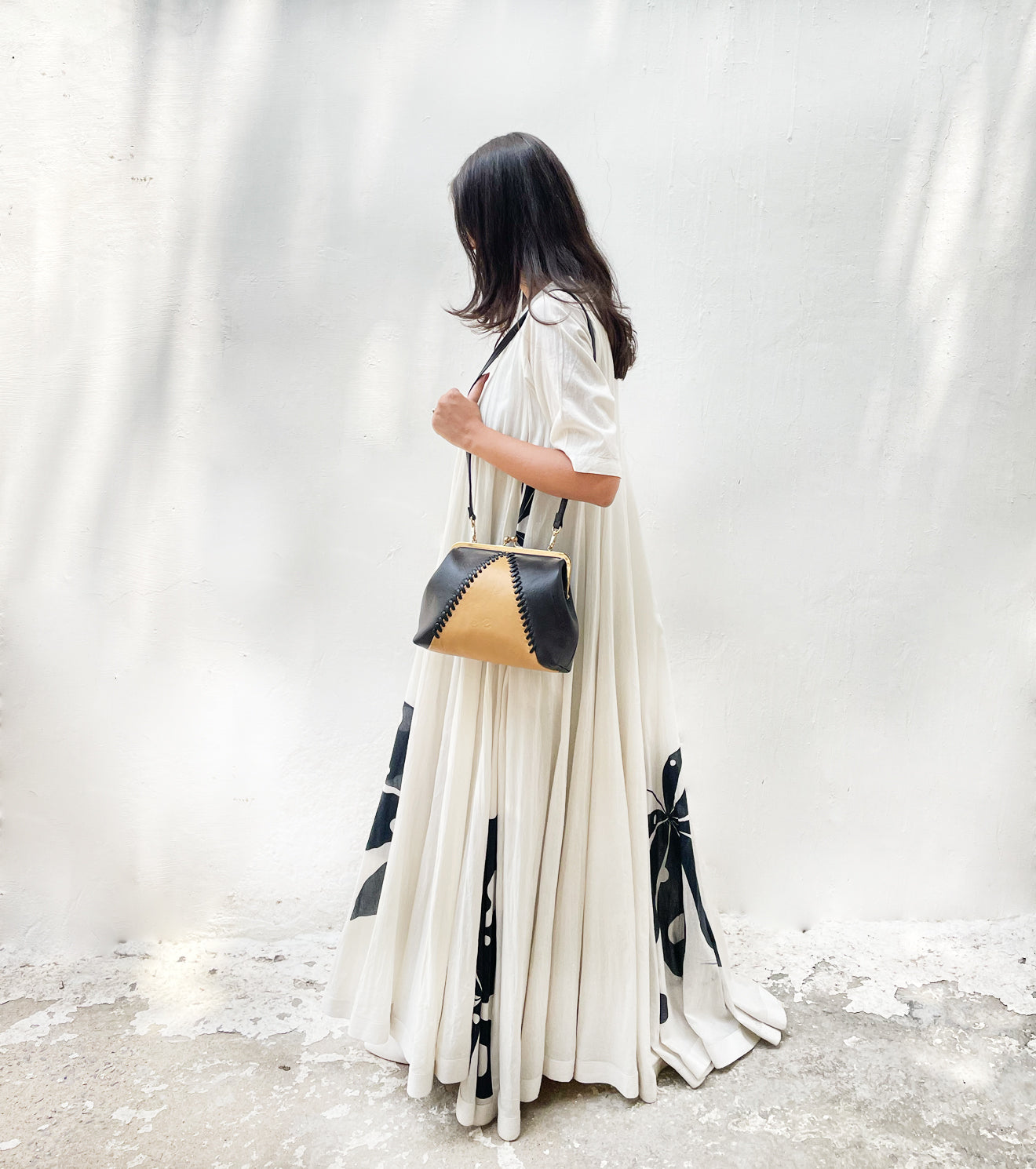 Honeybunch Leather clutch