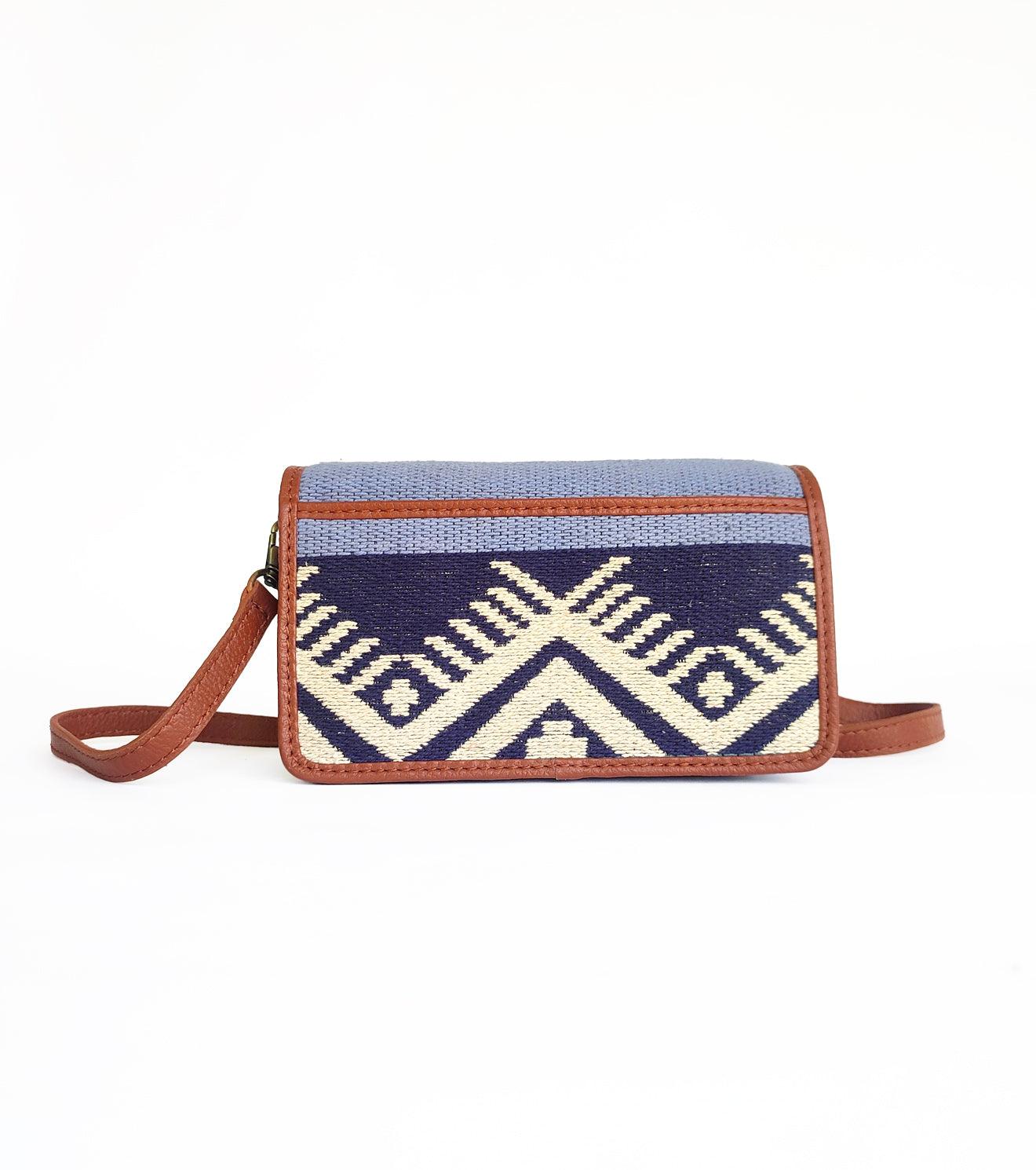 Blueberry Crossbody Sling - Khara Kapas