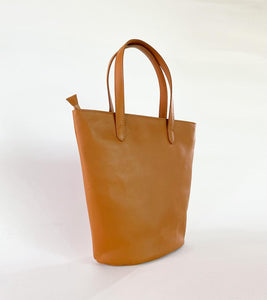 Chestnut handbag - Khara Kapas