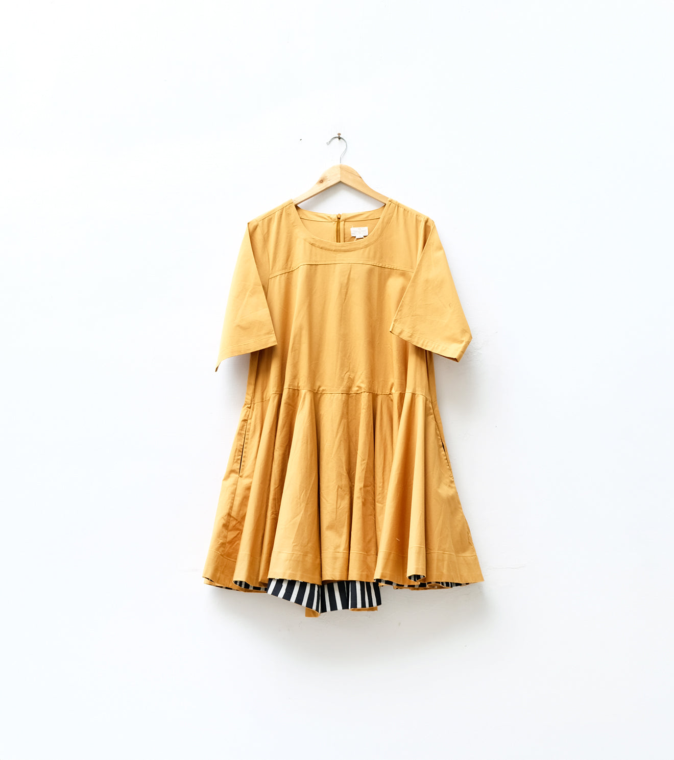 Sunburst Twill Dress