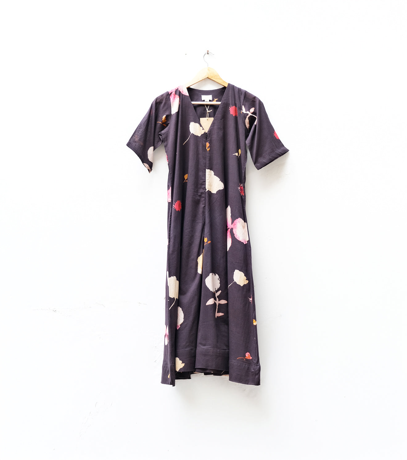 Hand-Painted Garden Jumpsuit