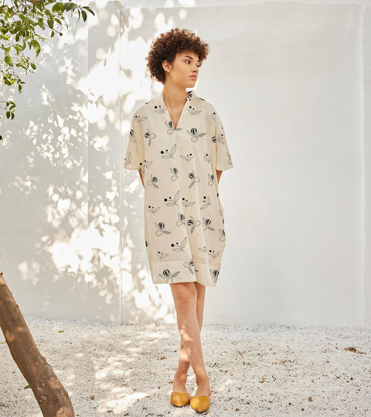 Fruit garden kaftan dress - Khara Kapas