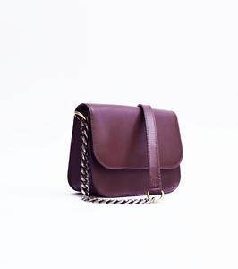 Chocolate mini crossbody - Khara Kapas