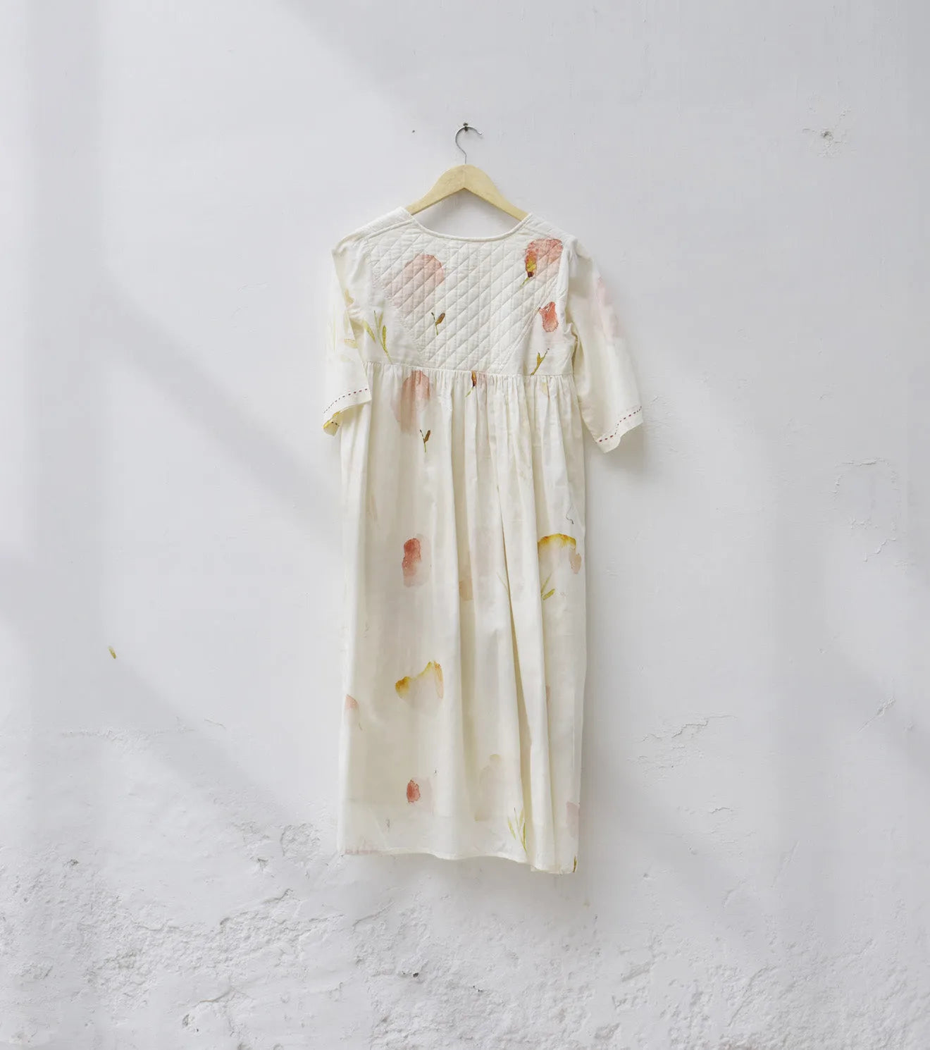 White quilted dress - Khara Kapas