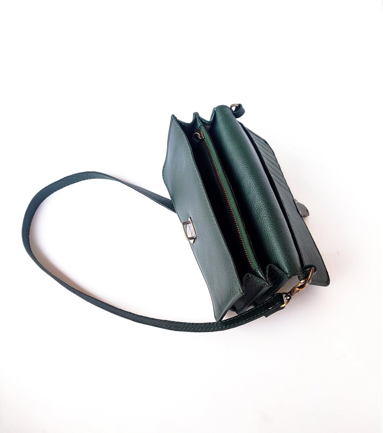 Shamrock crossbody wallet - Khara Kapas