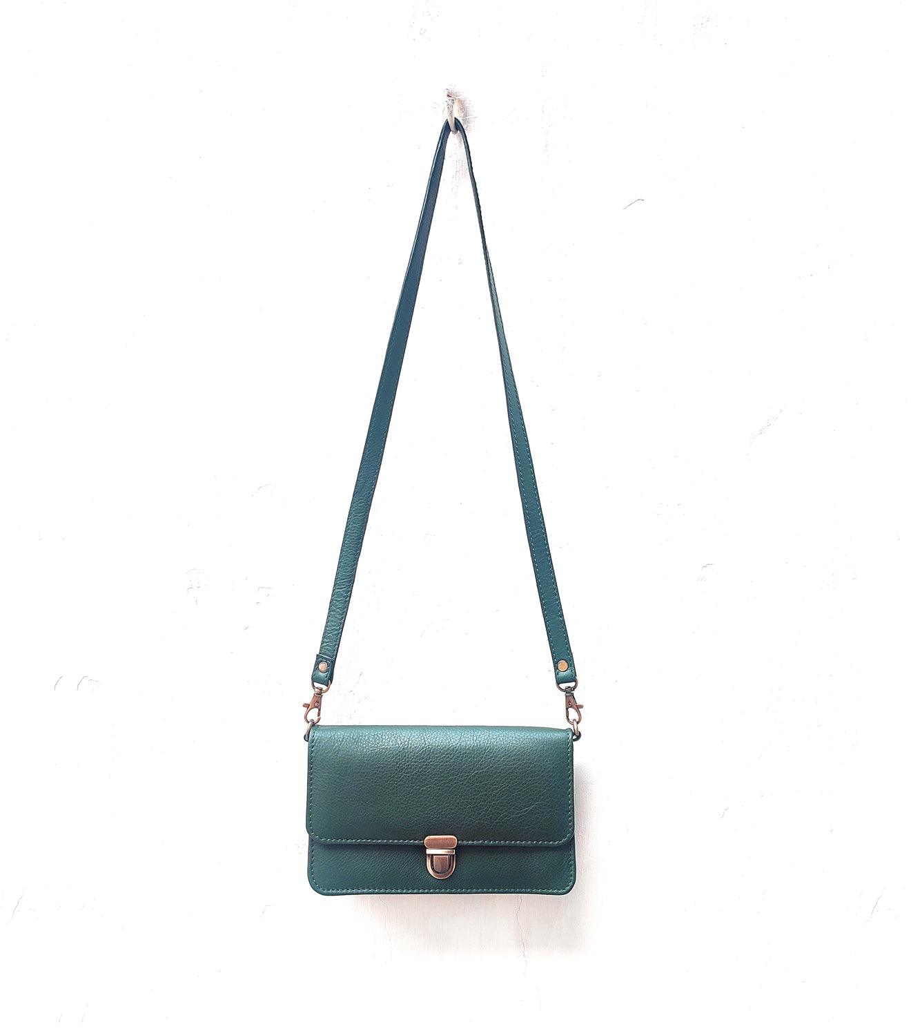 Shamrock crossbody wallet - Khara Kapas