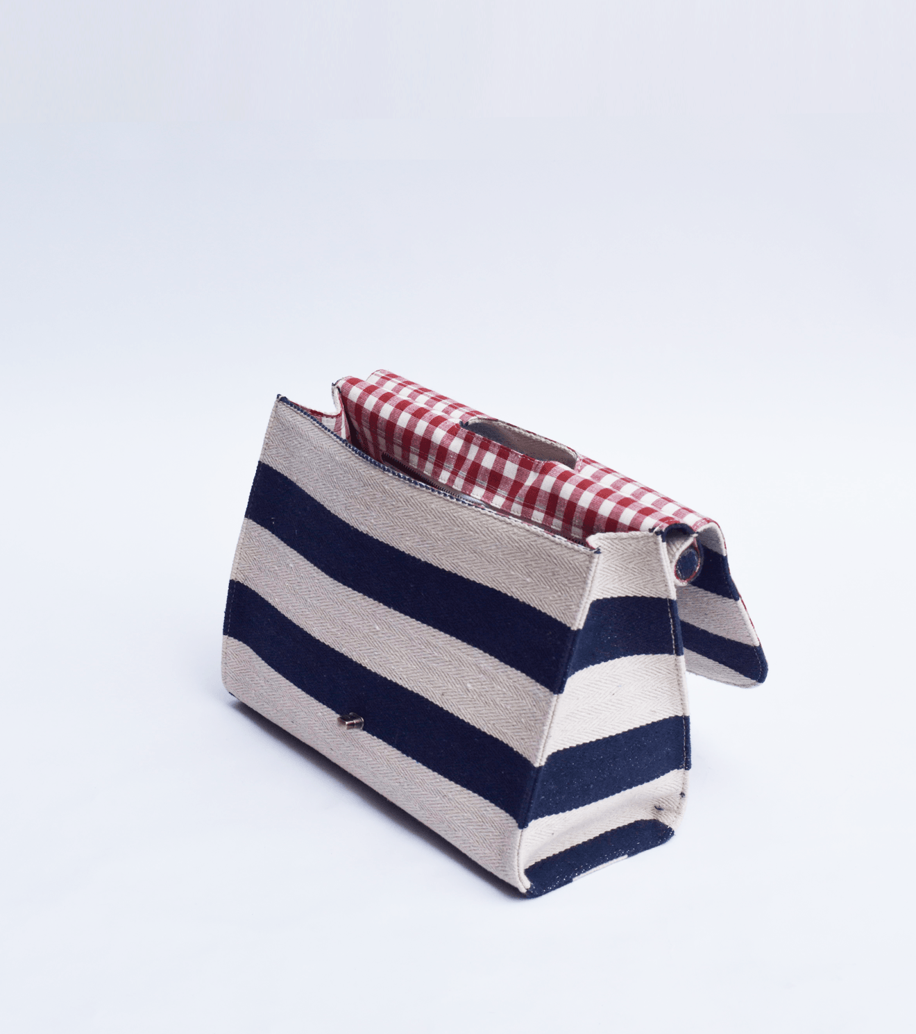 Nautical mini briefcase - Khara Kapas