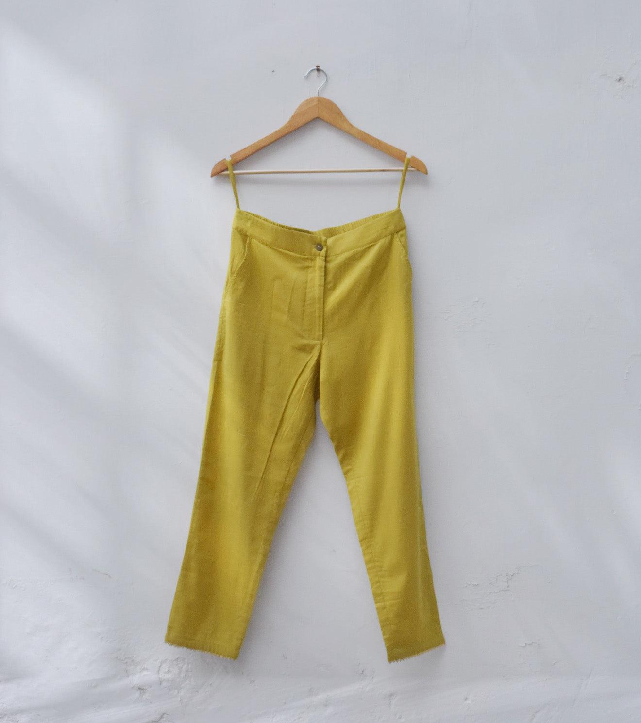 Haldi kurta pant set