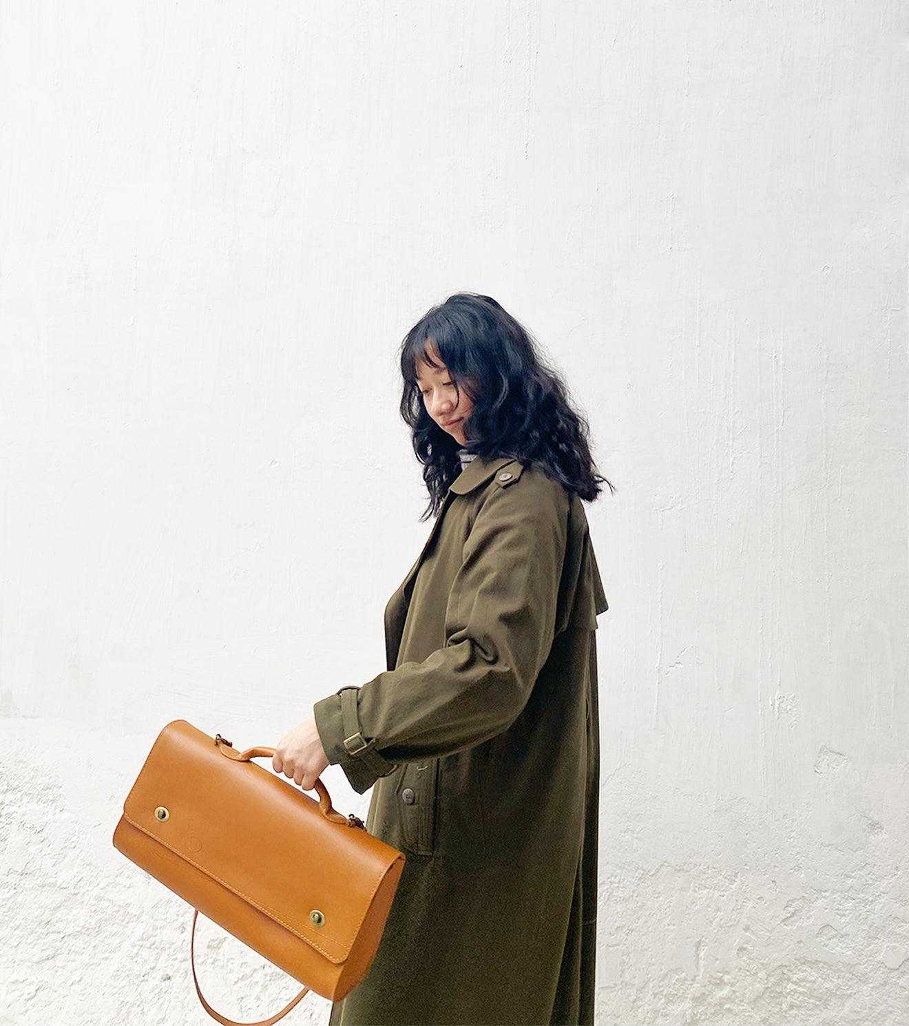 Fawn messenger bag - Khara Kapas
