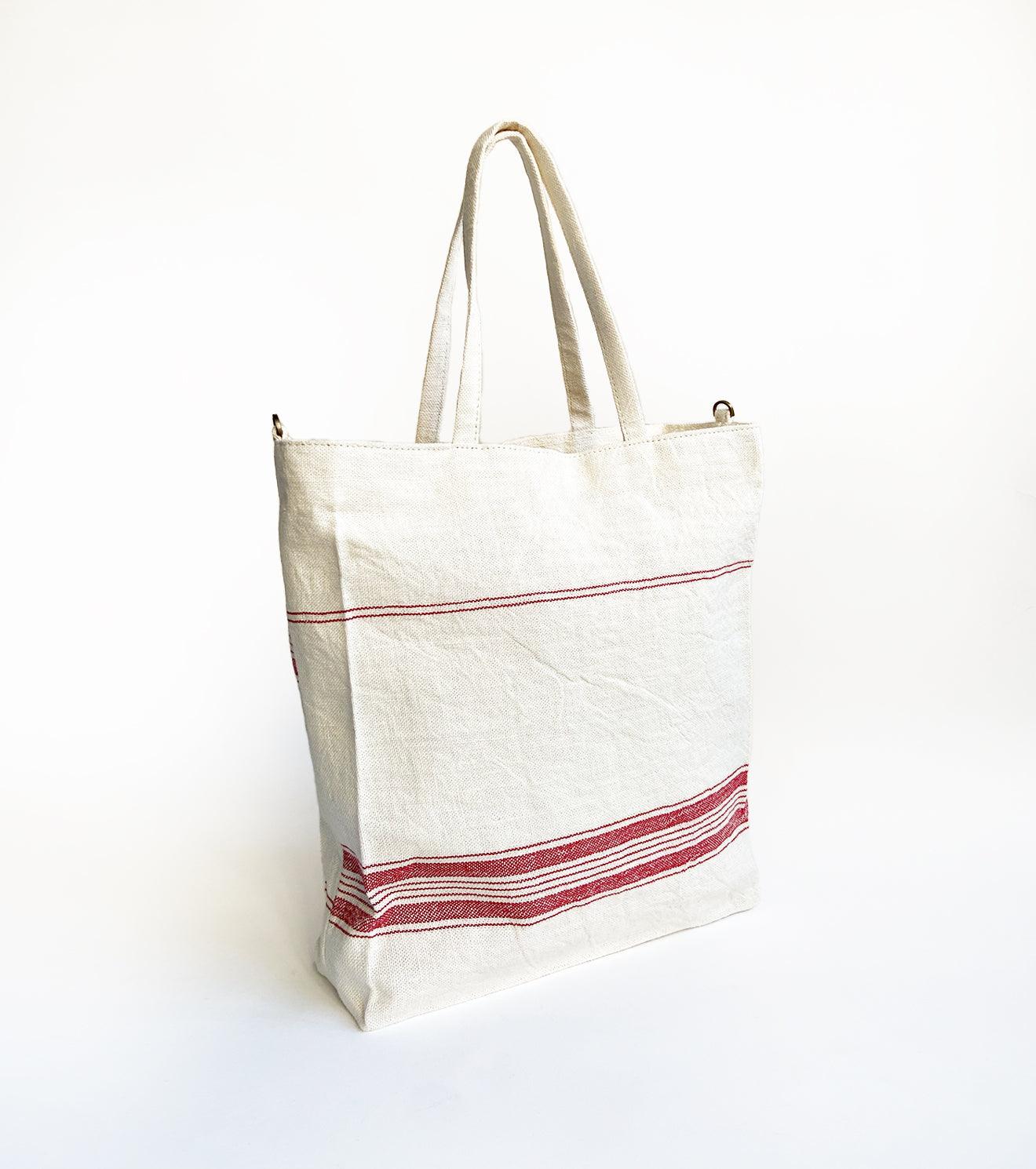 White ash tote bag - Khara Kapas