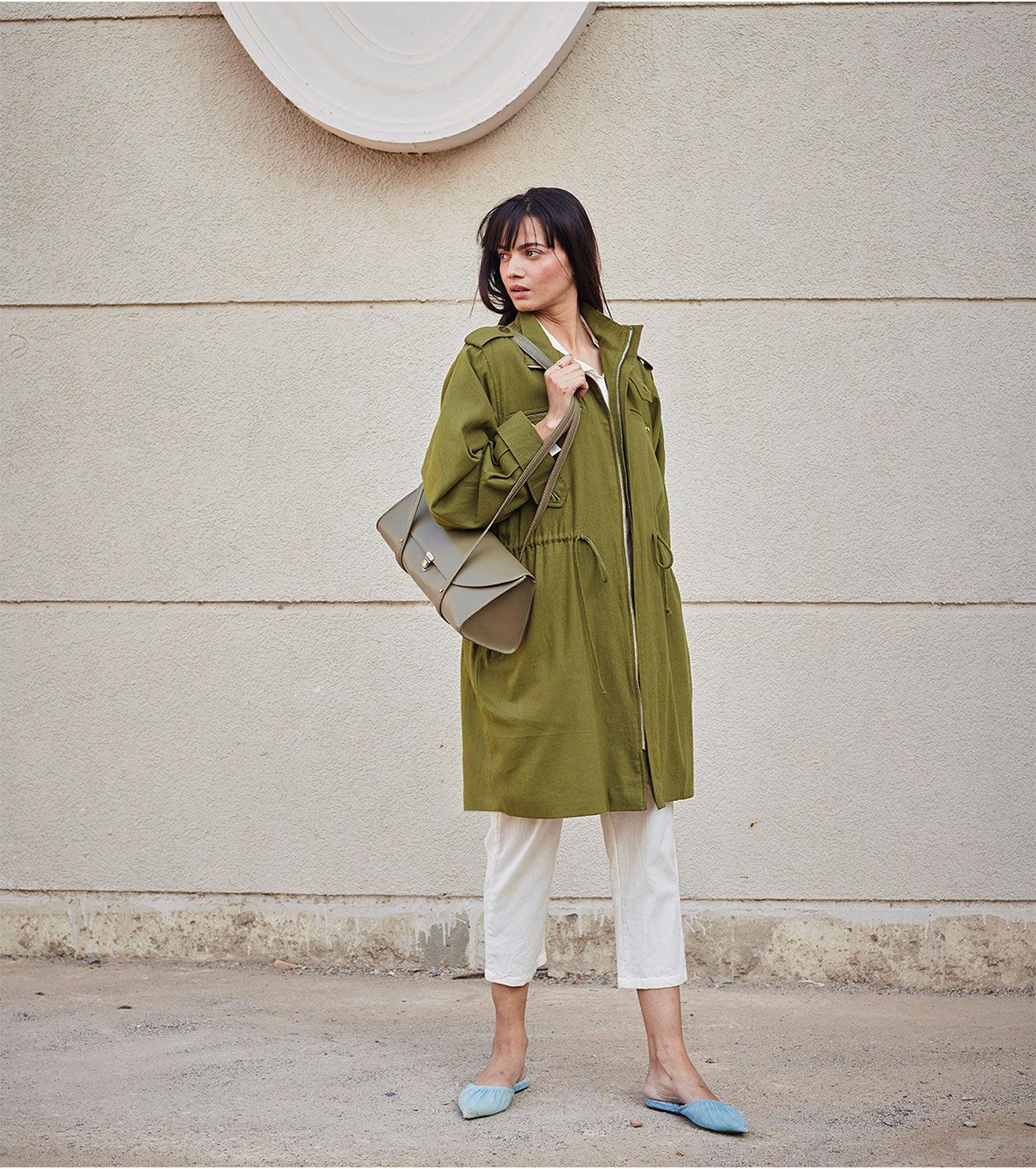 Ash Tree Parka Jacket - Khara Kapas