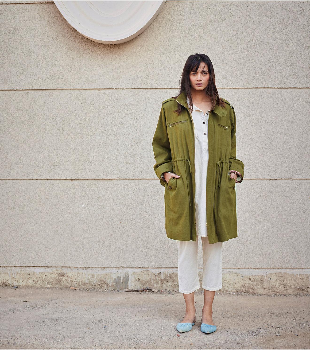 Ash Tree Parka Jacket - Khara Kapas