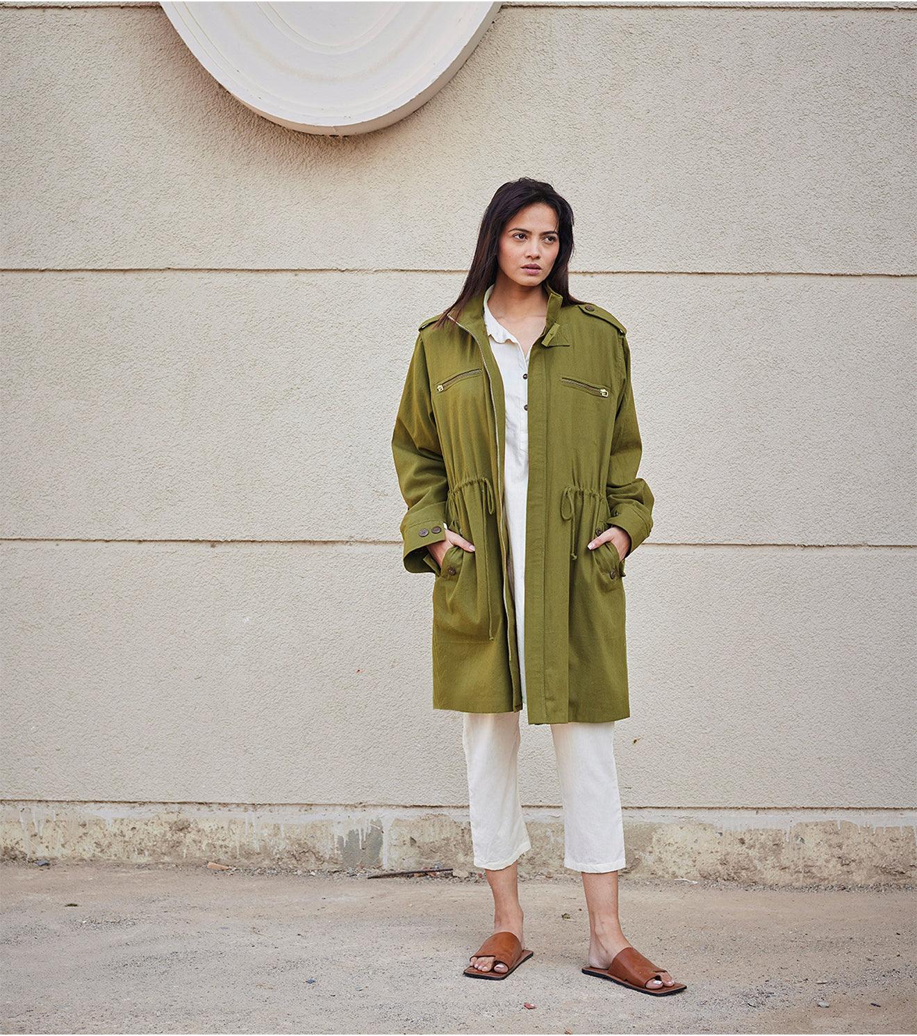 Ash Tree Parka Jacket - Khara Kapas