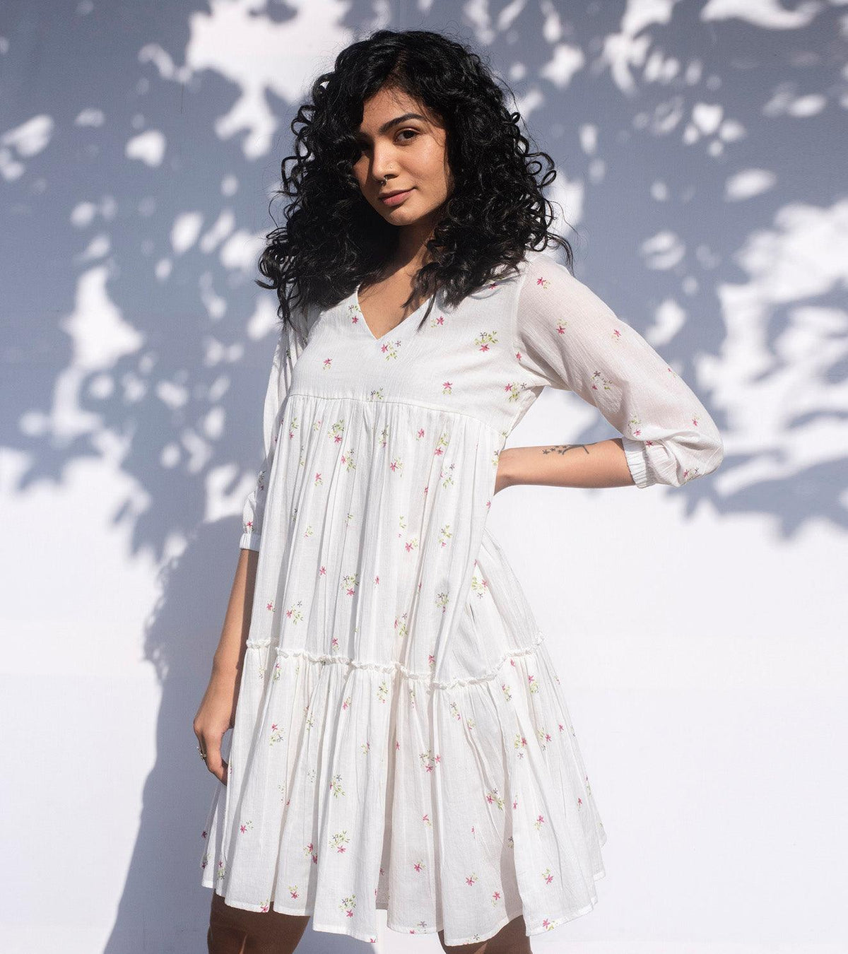 Ivory Smock Frock - Khara Kapas