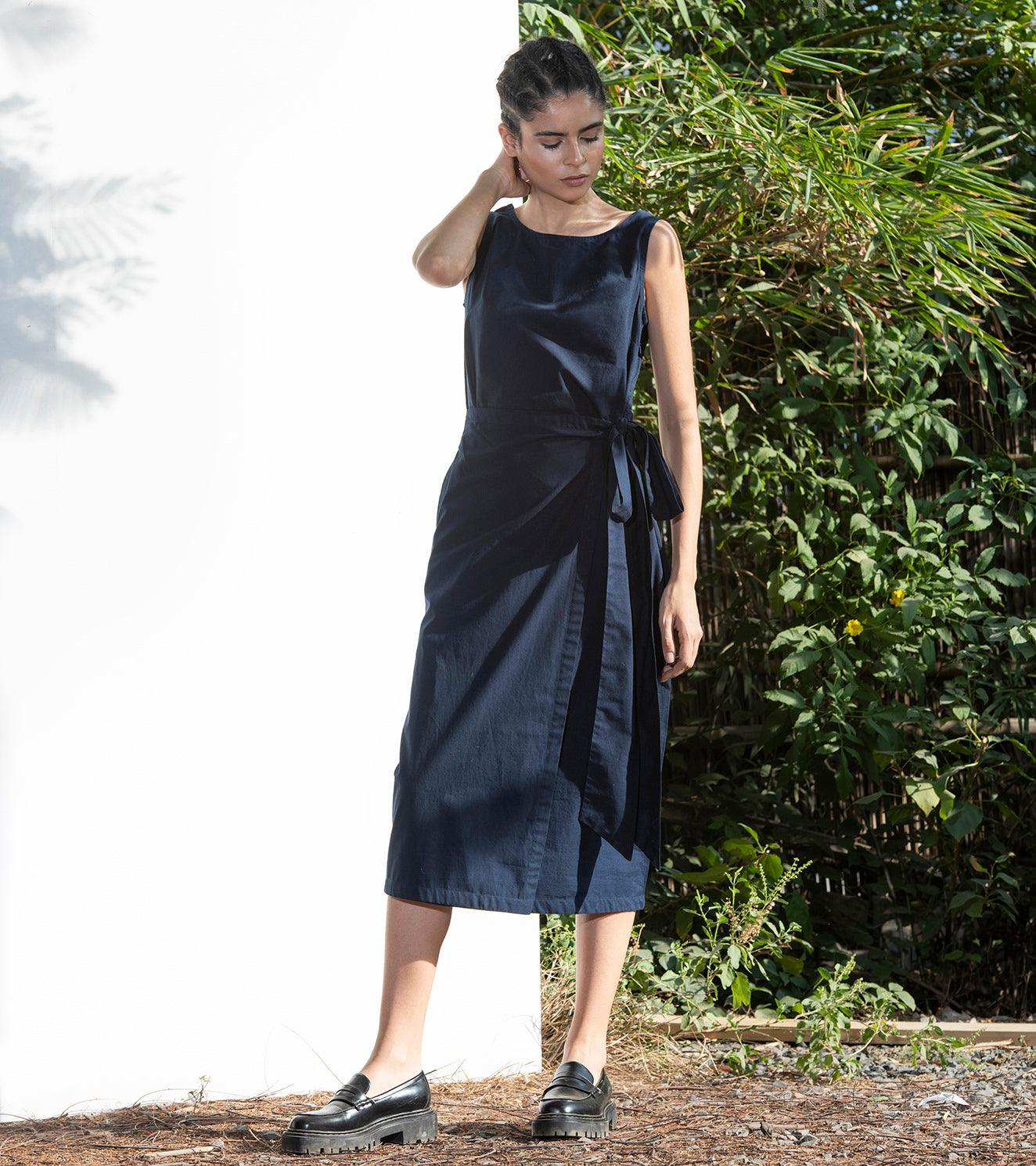 Night Queen Midi Dress - Khara Kapas