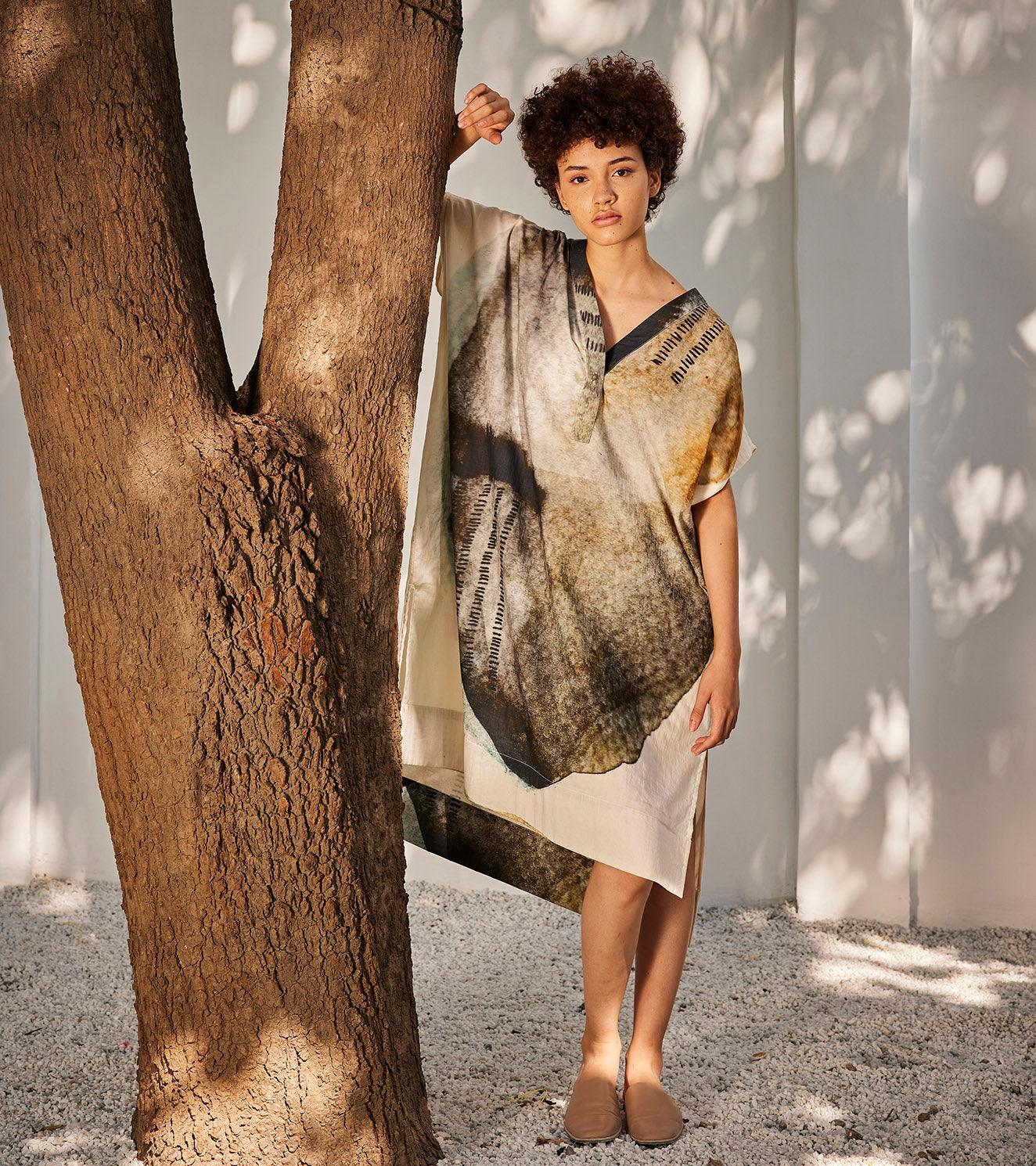 Celestial tales kaftan dress - Khara Kapas