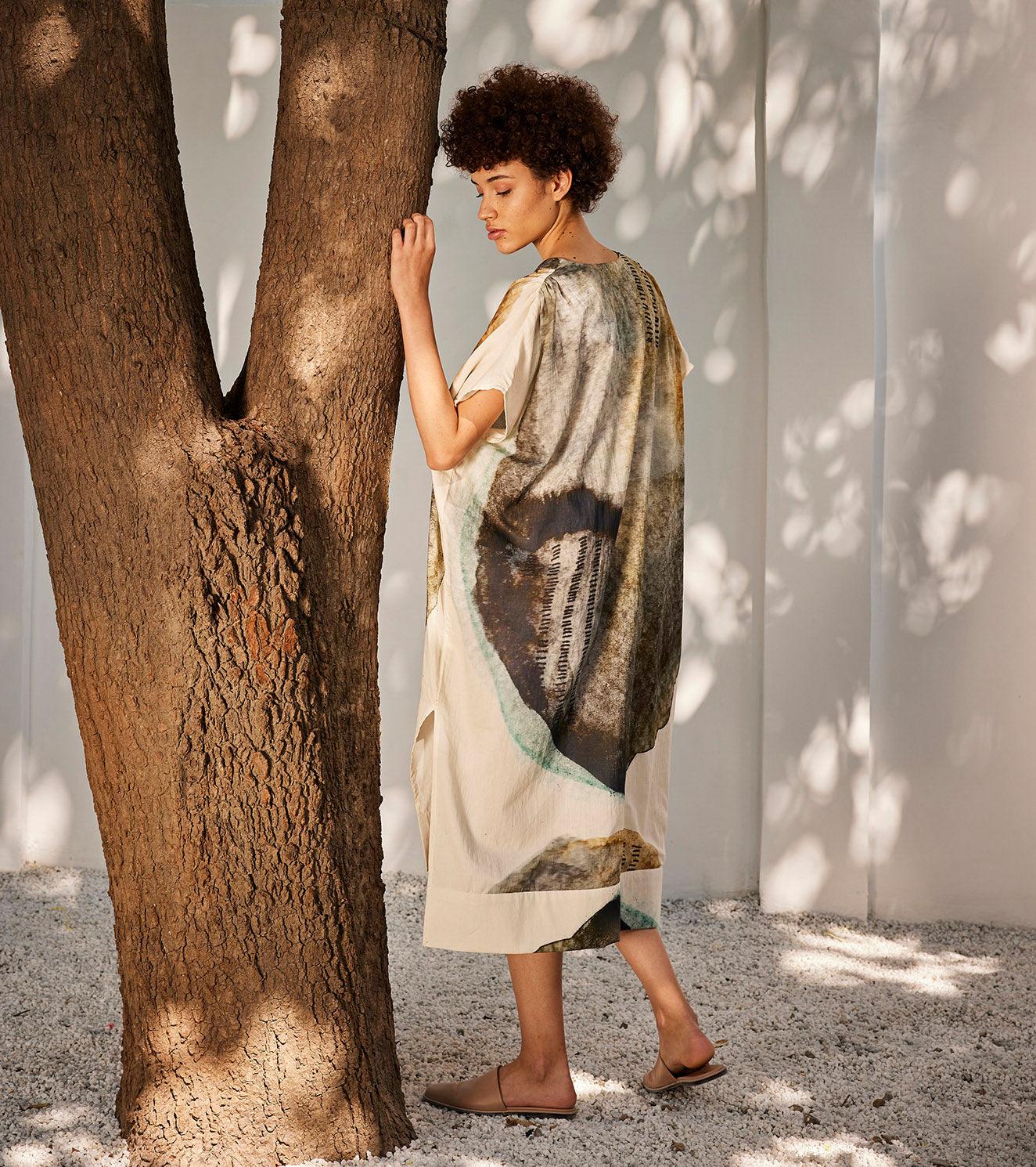 Celestial tales kaftan dress - Khara Kapas