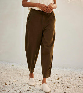 Olive dreams trouser - Khara Kapas