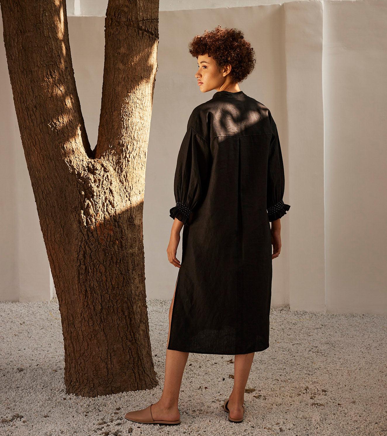 Eclipse shirt dress - Khara Kapas