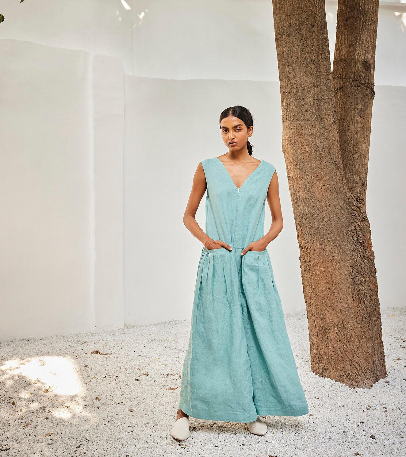 Morning sky jumpsuit - Khara Kapas