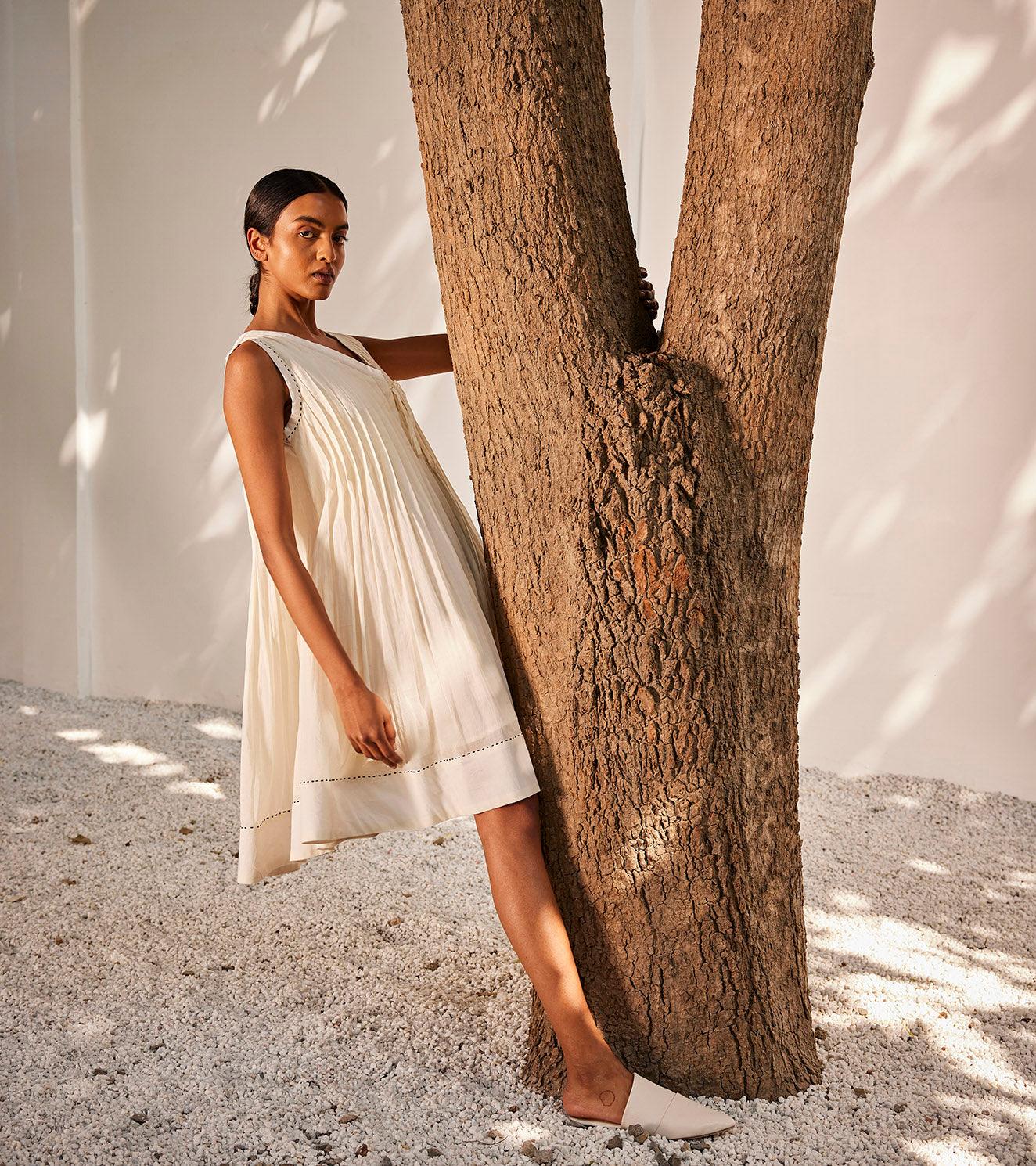 White mist dress - Khara Kapas