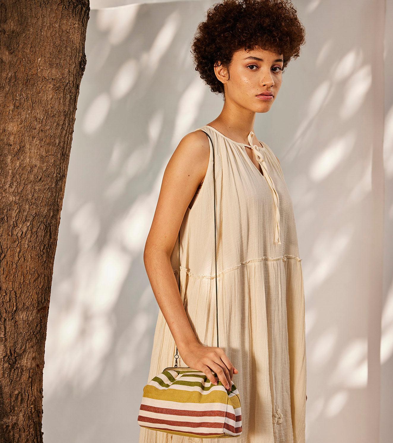 Cloudy dream midi dress - Khara Kapas