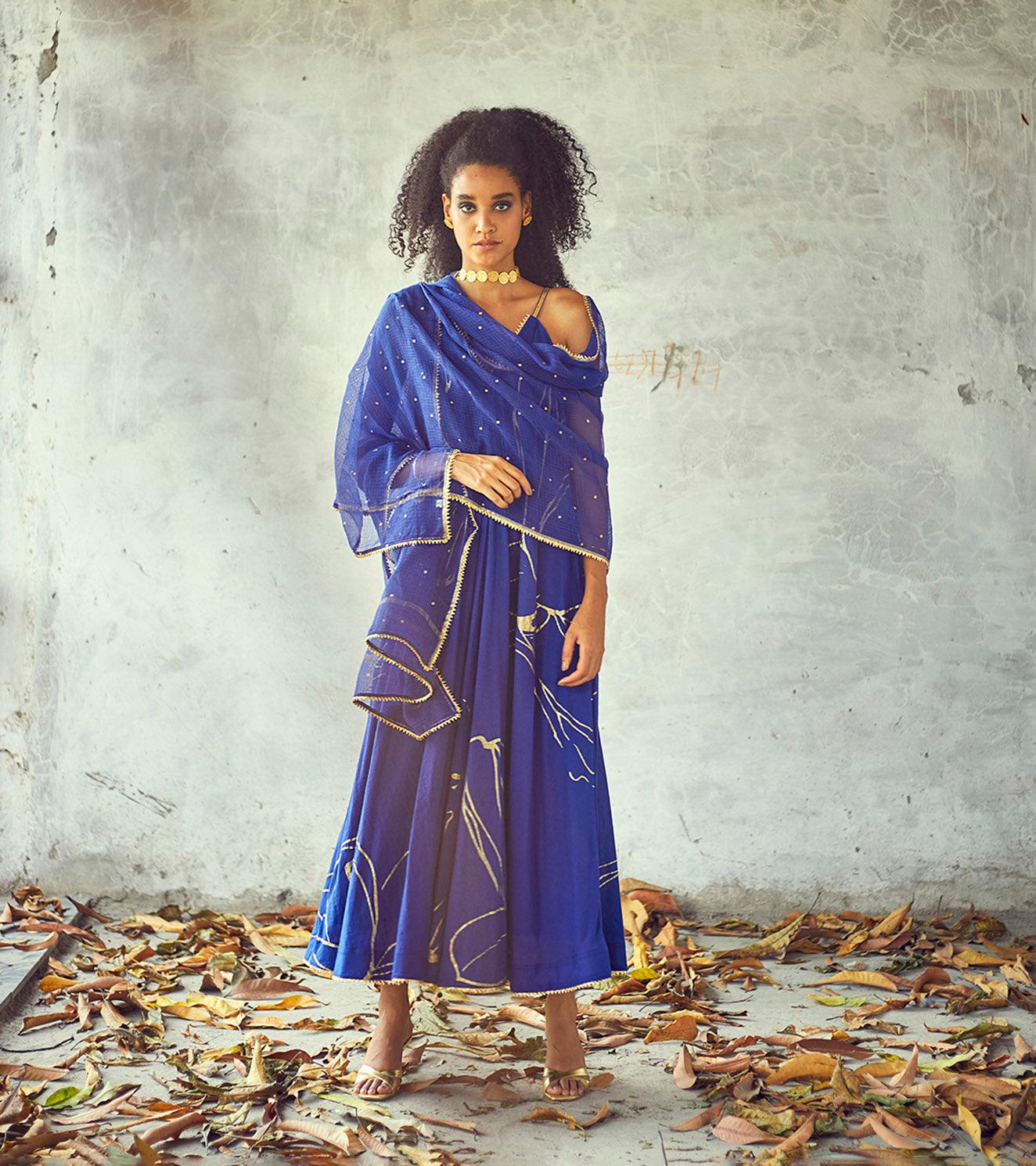 Neel Dupatta - Khara Kapas