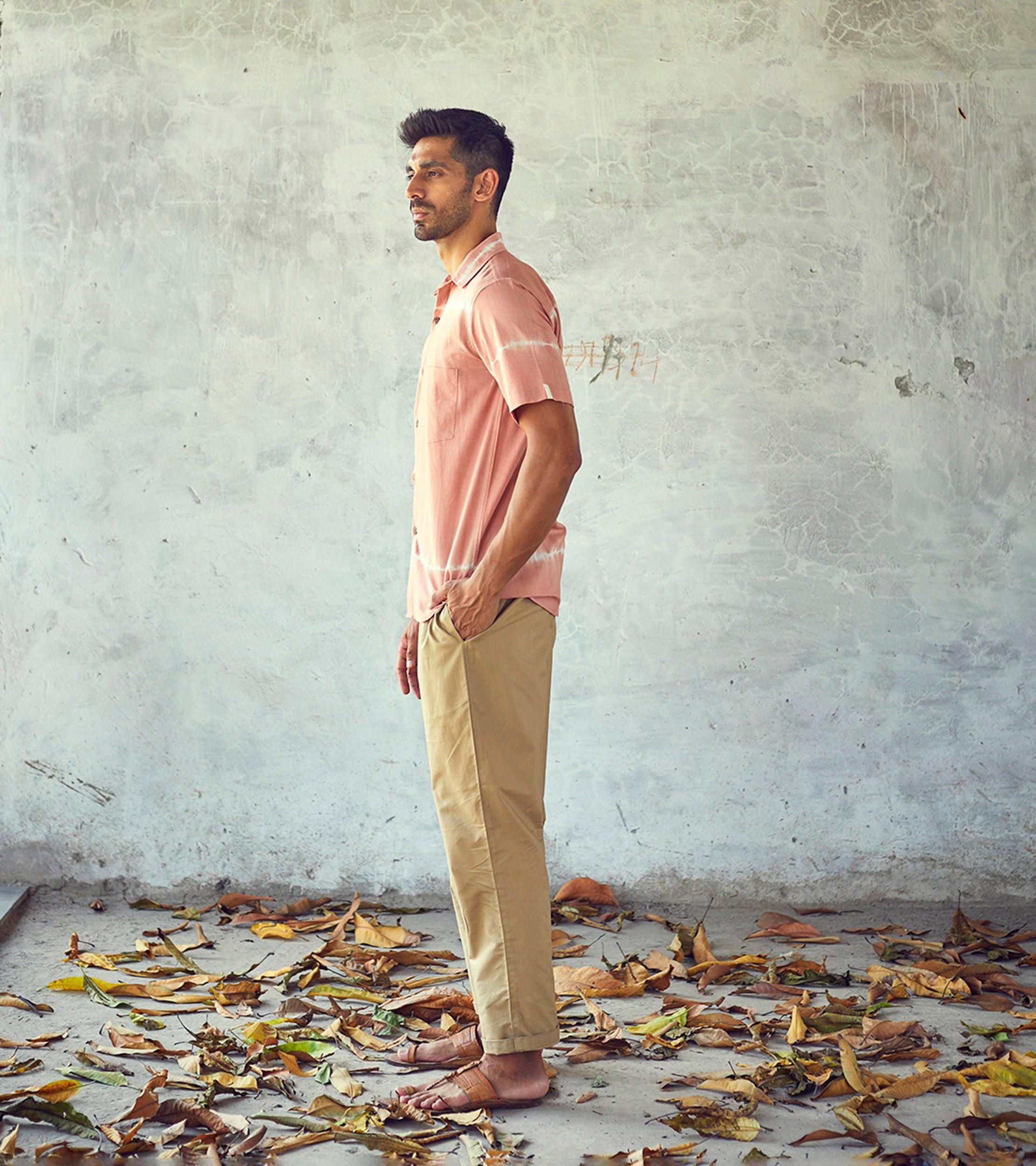 Flurry Pink Shirt - Khara Kapas