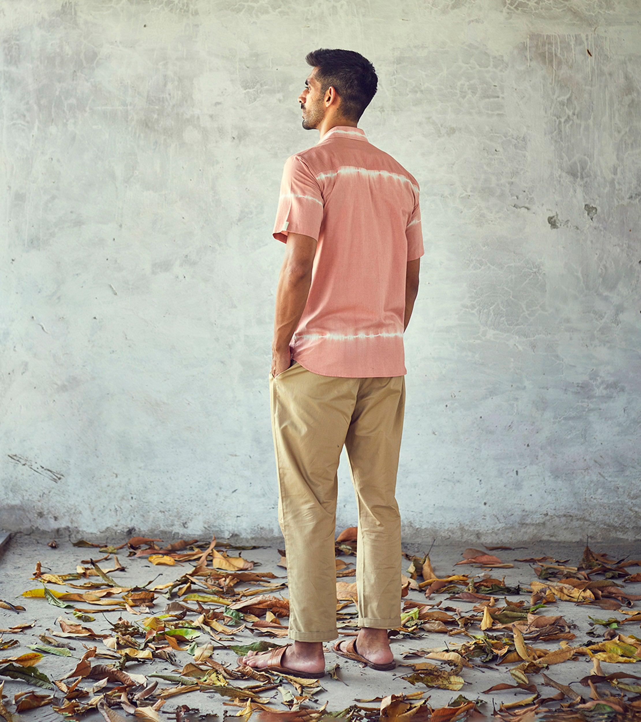 Flurry Pink Shirt - Khara Kapas