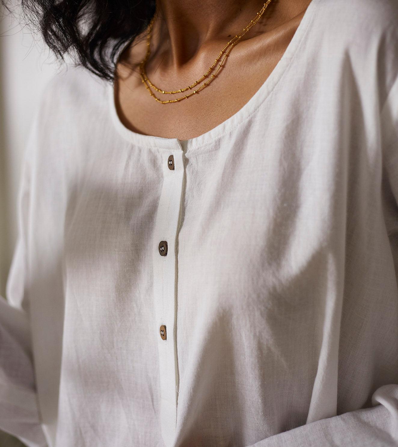Morning light Co-ord set - Khara Kapas