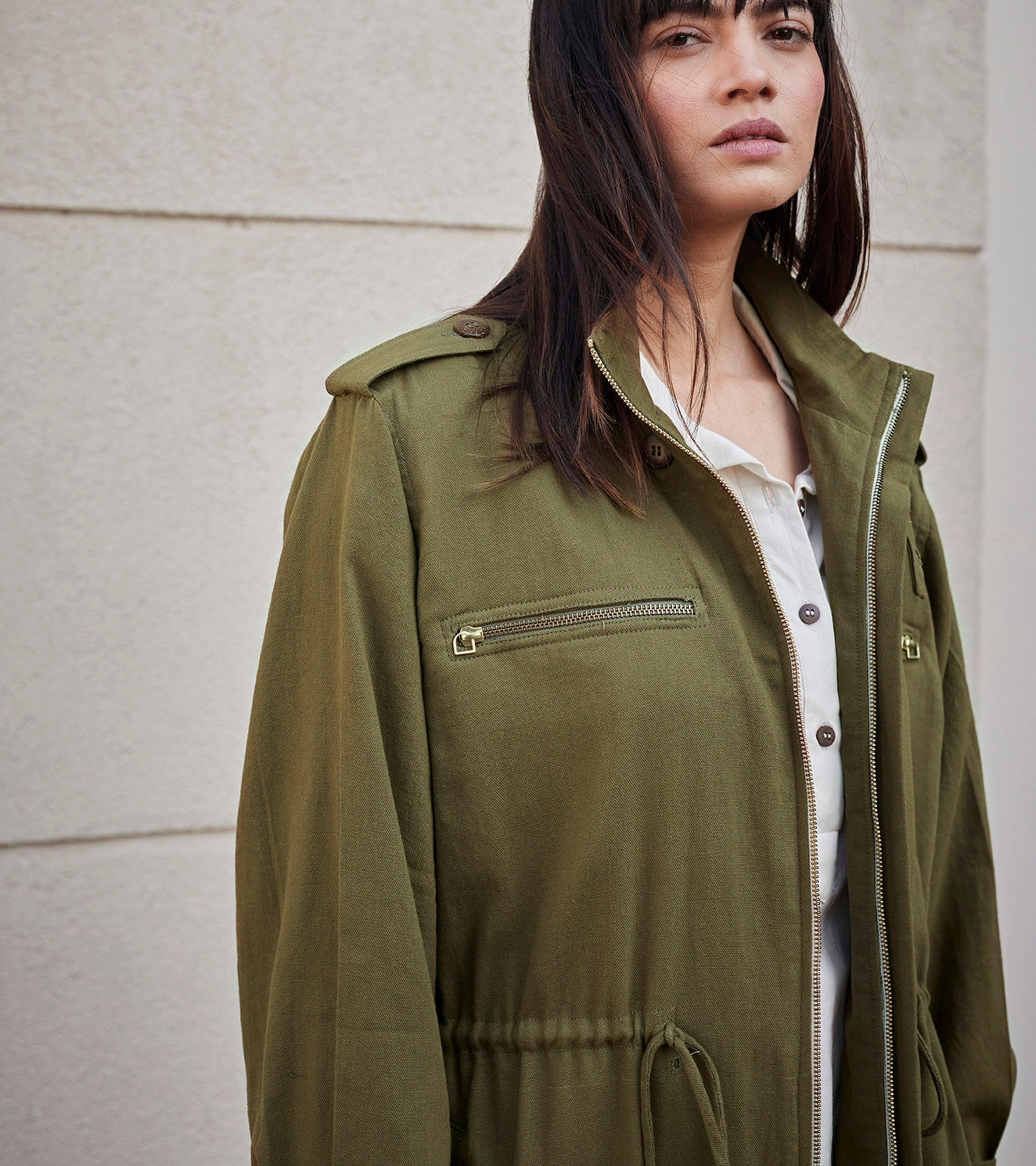 Ash Tree Parka Jacket - Khara Kapas
