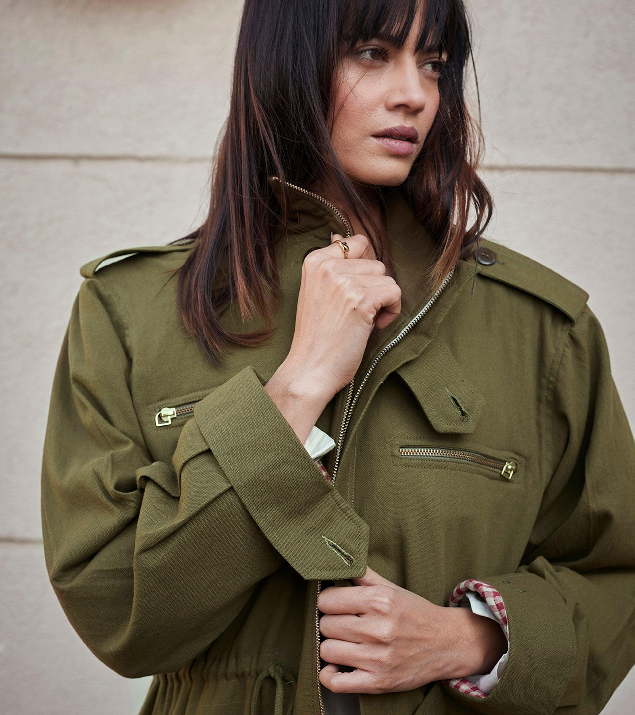 Ash Tree Parka Jacket - Khara Kapas