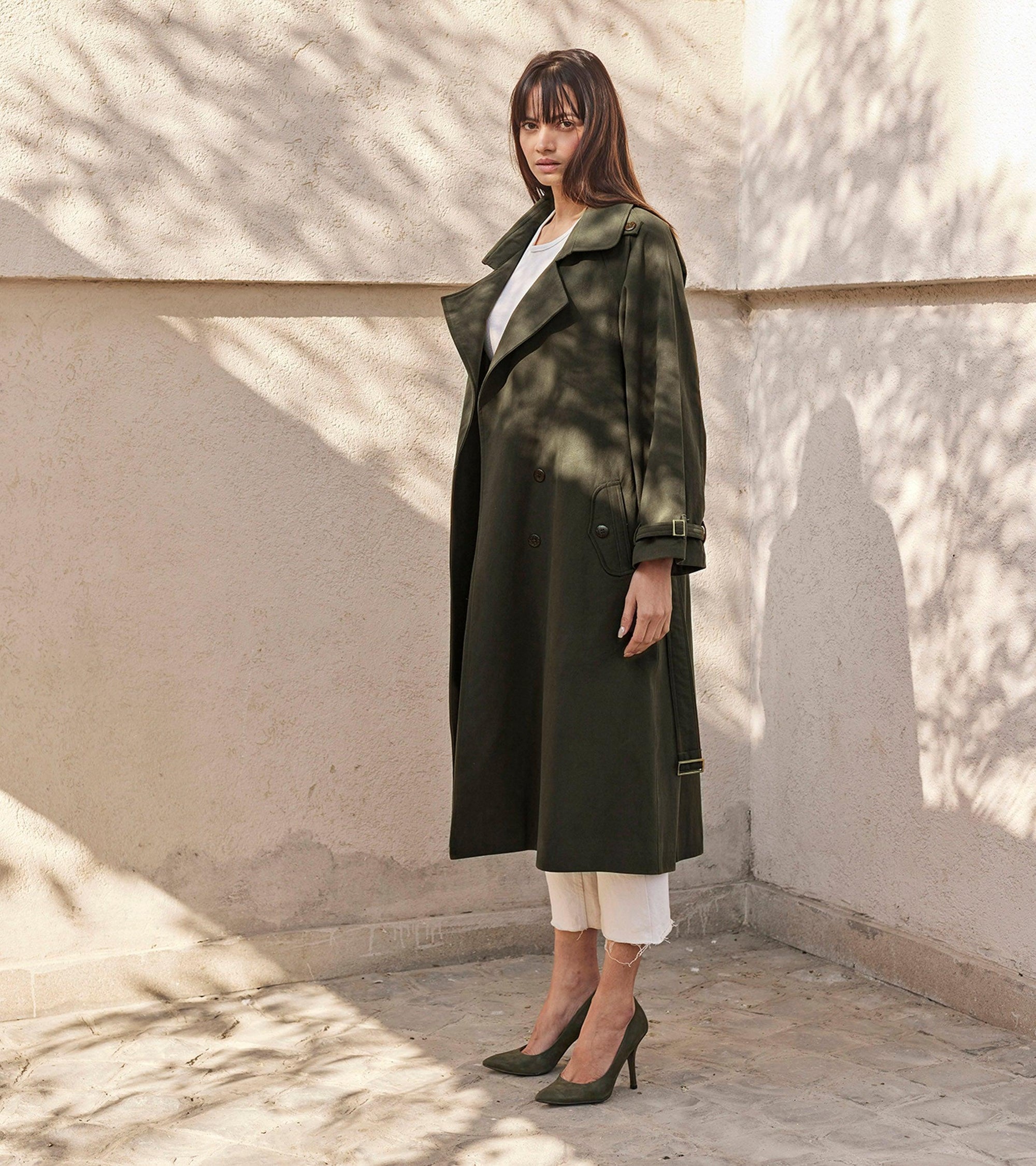 Willow Trench Coat - Khara Kapas