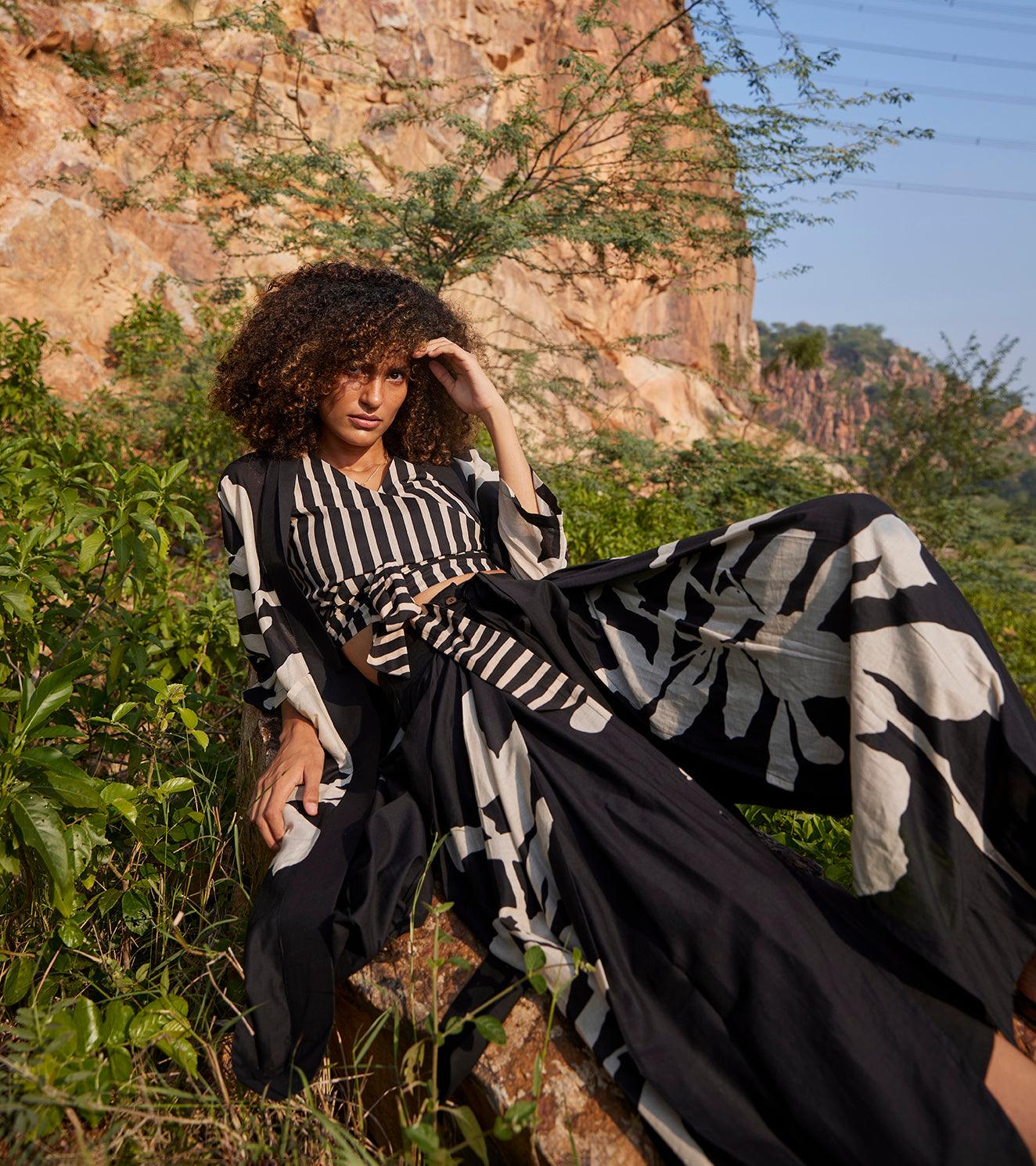 Desire of Elixir Pleated Trouser - Khara Kapas