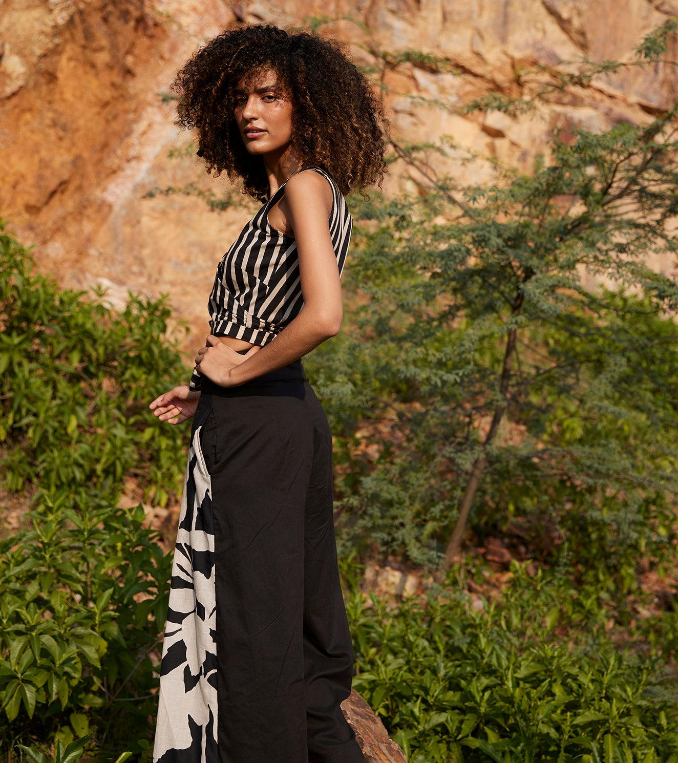 Desire of Elixir Pleated Trouser - Khara Kapas