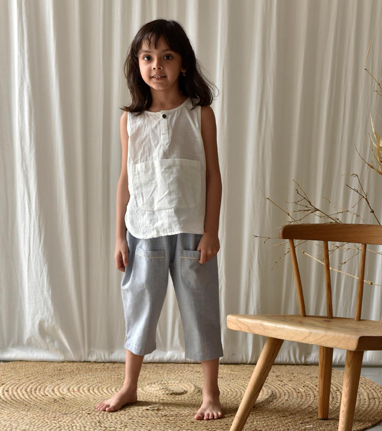 Ash striped pants - Khara Kapas
