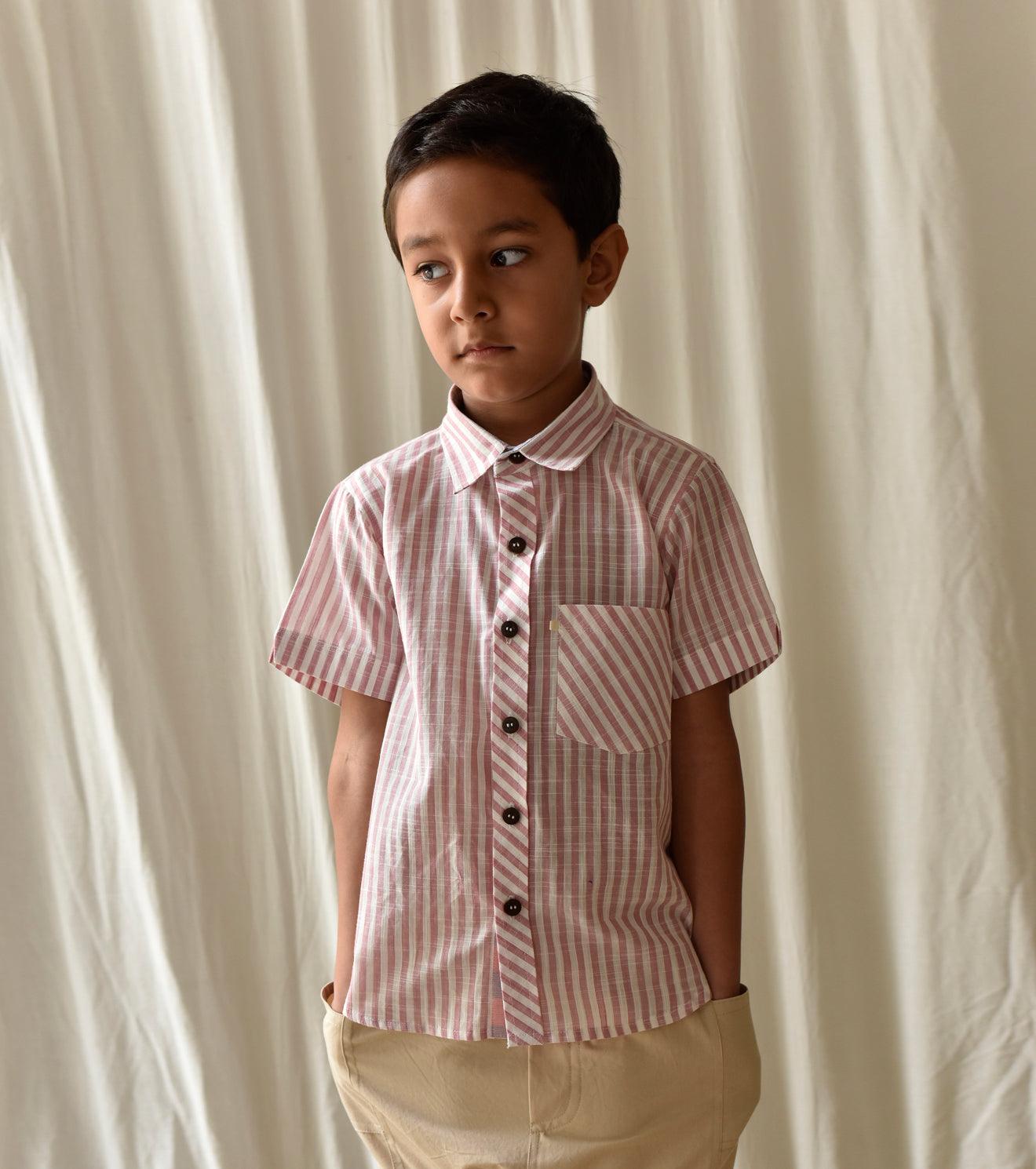 Candy Stripe Shirt - Khara Kapas