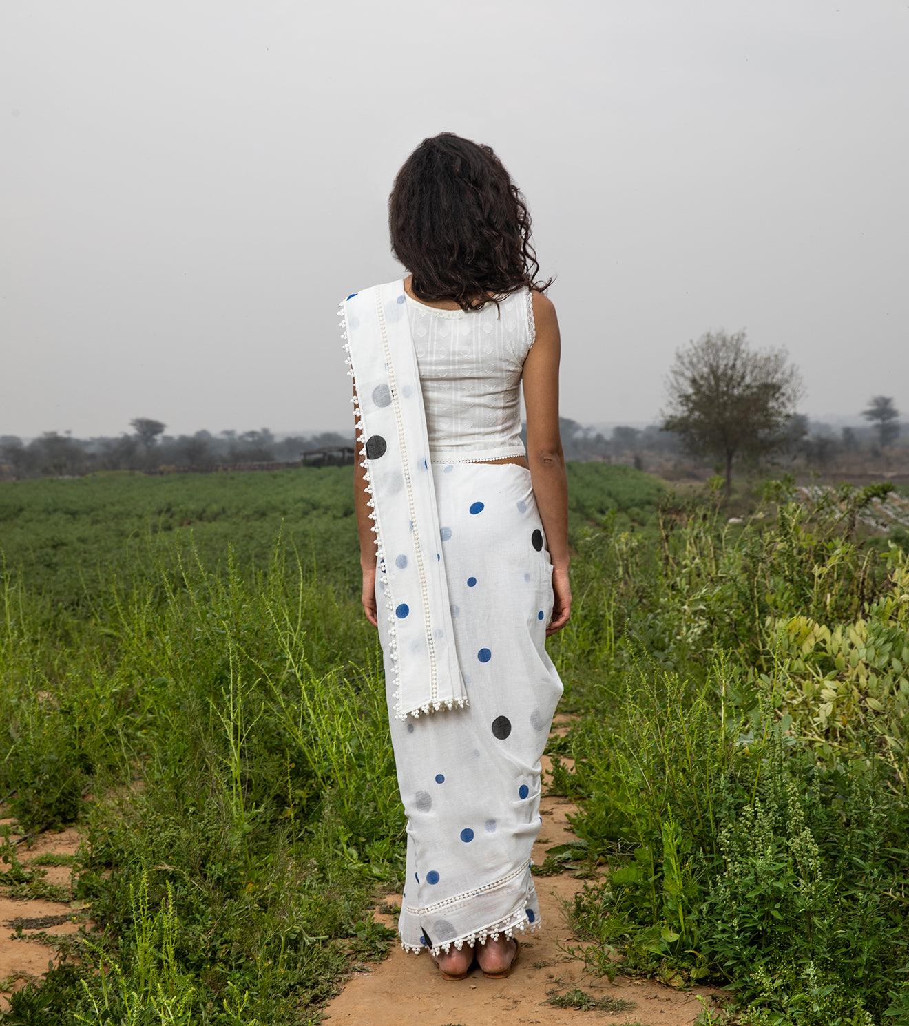 Earthlings Saree - Khara Kapas